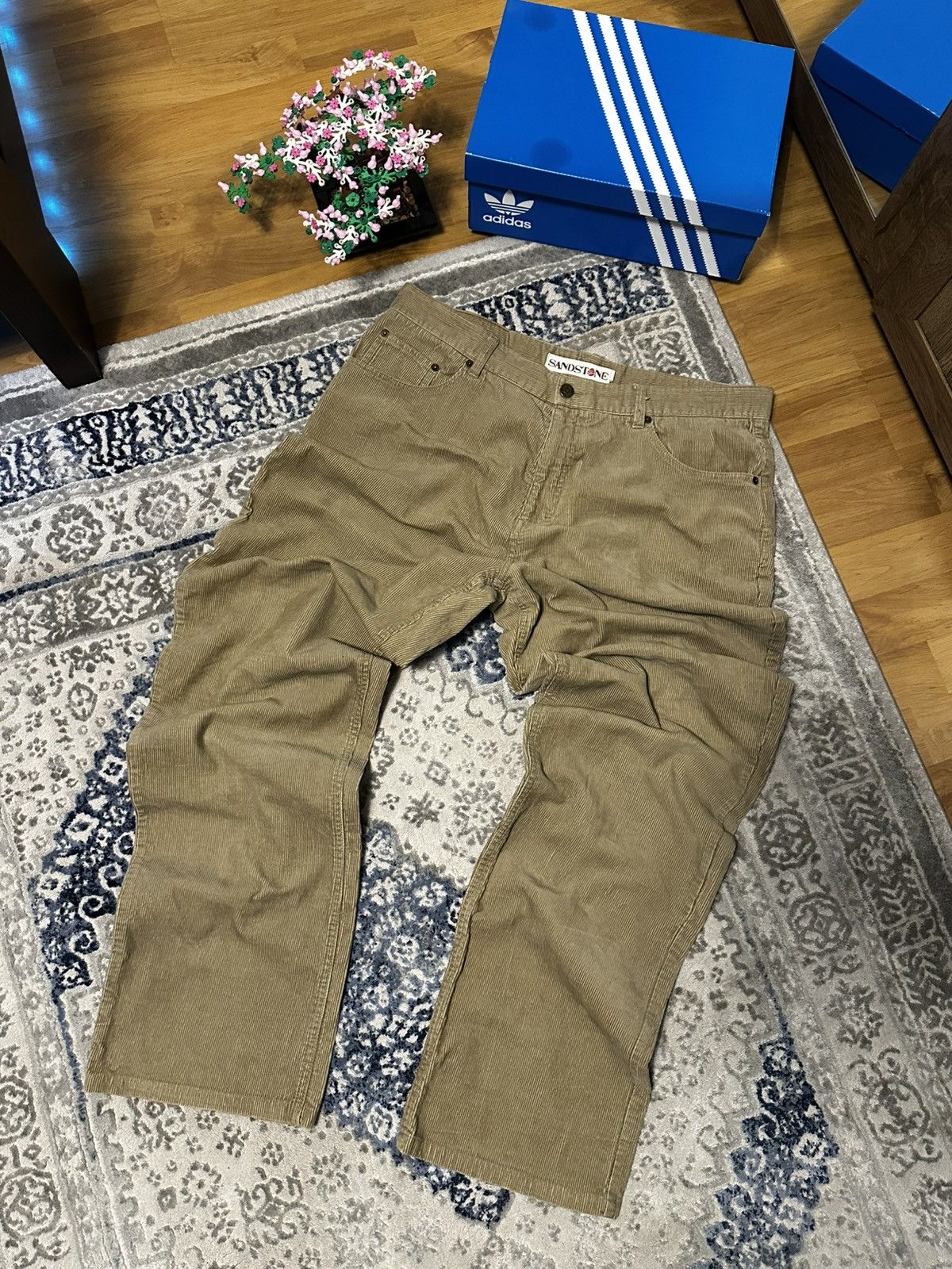 Vintage Clean Pants vintage Avant Garde y2k bit baggy boxy Size US 42 / EU 58 - 1 Thumbnail