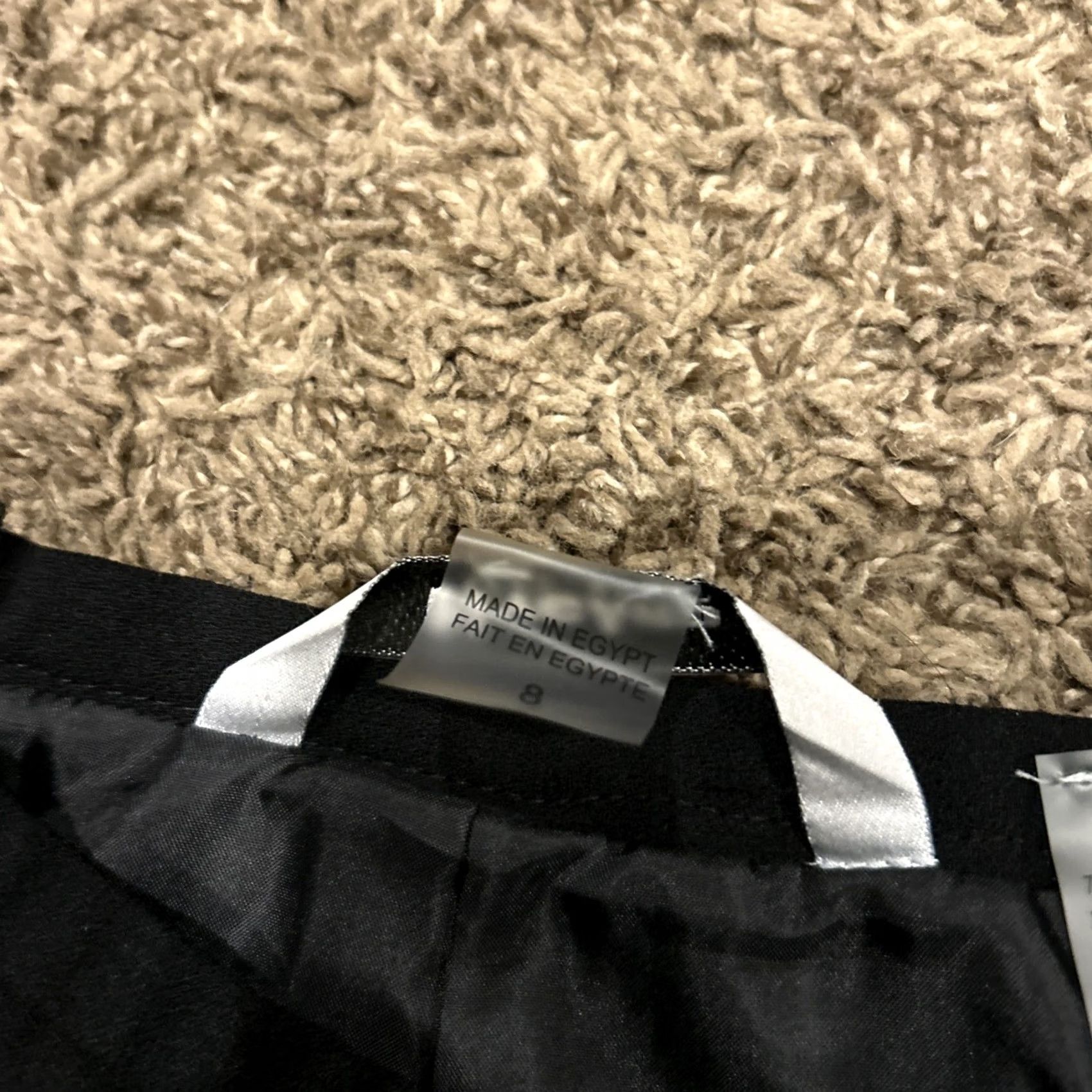 Vintage Nygård Skirt Women Long Black Lined Zip Straight & Pencil Size 8 Regular” Size 30" / US 8 / IT 44 - 2 Thumbnail