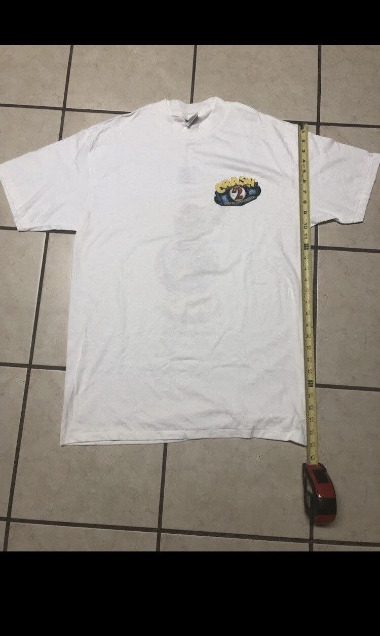 Playstation Vintage 1997 Crash Bandicoot 2 PS1 Promo Shirt L Size US L / EU 52-54 / 3 - 5 Thumbnail