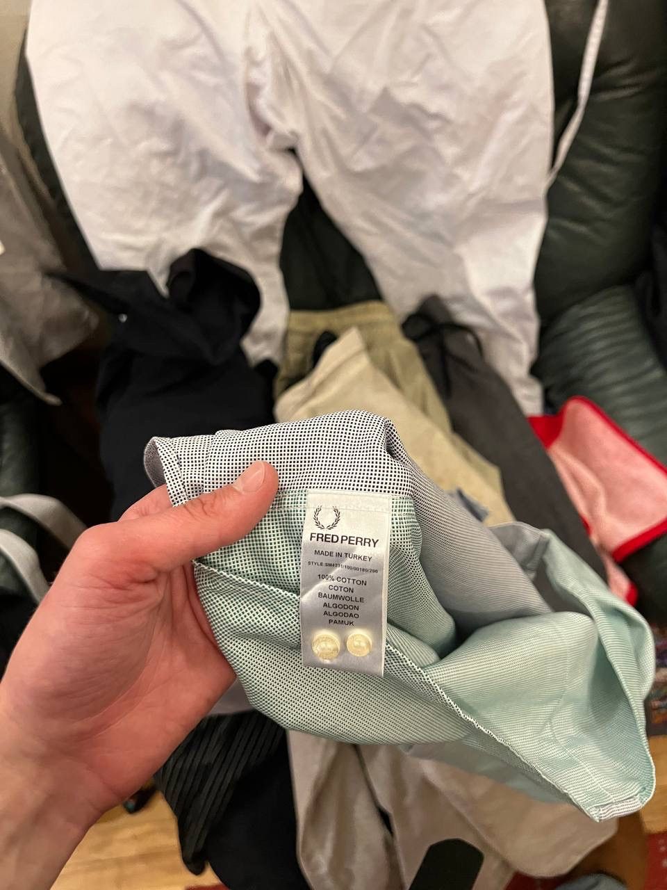 Fred Perry × Raf Simons Short sleeve buttoned shirt Size US XS / EU 42 / 0 - 19 Thumbnail