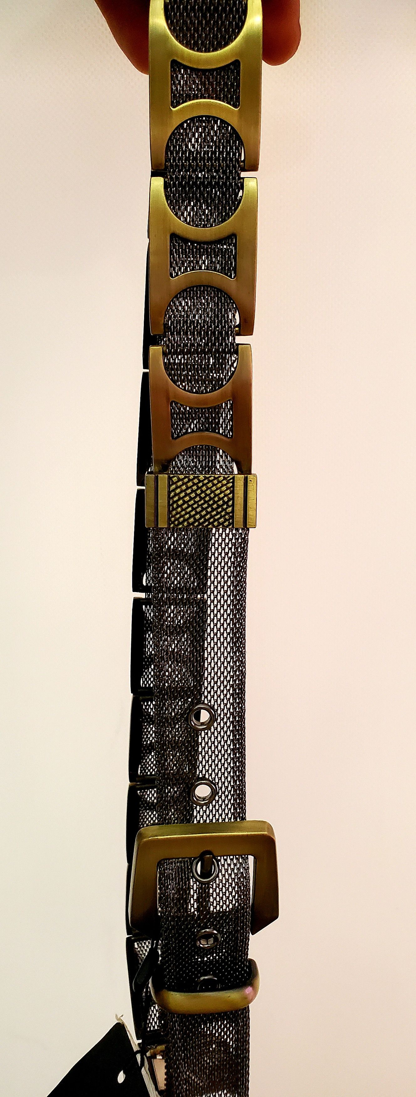 Japanese Brand × Vintage Vintage V2k Metal Belt size L length 108 cm Size 34 - 6 Thumbnail