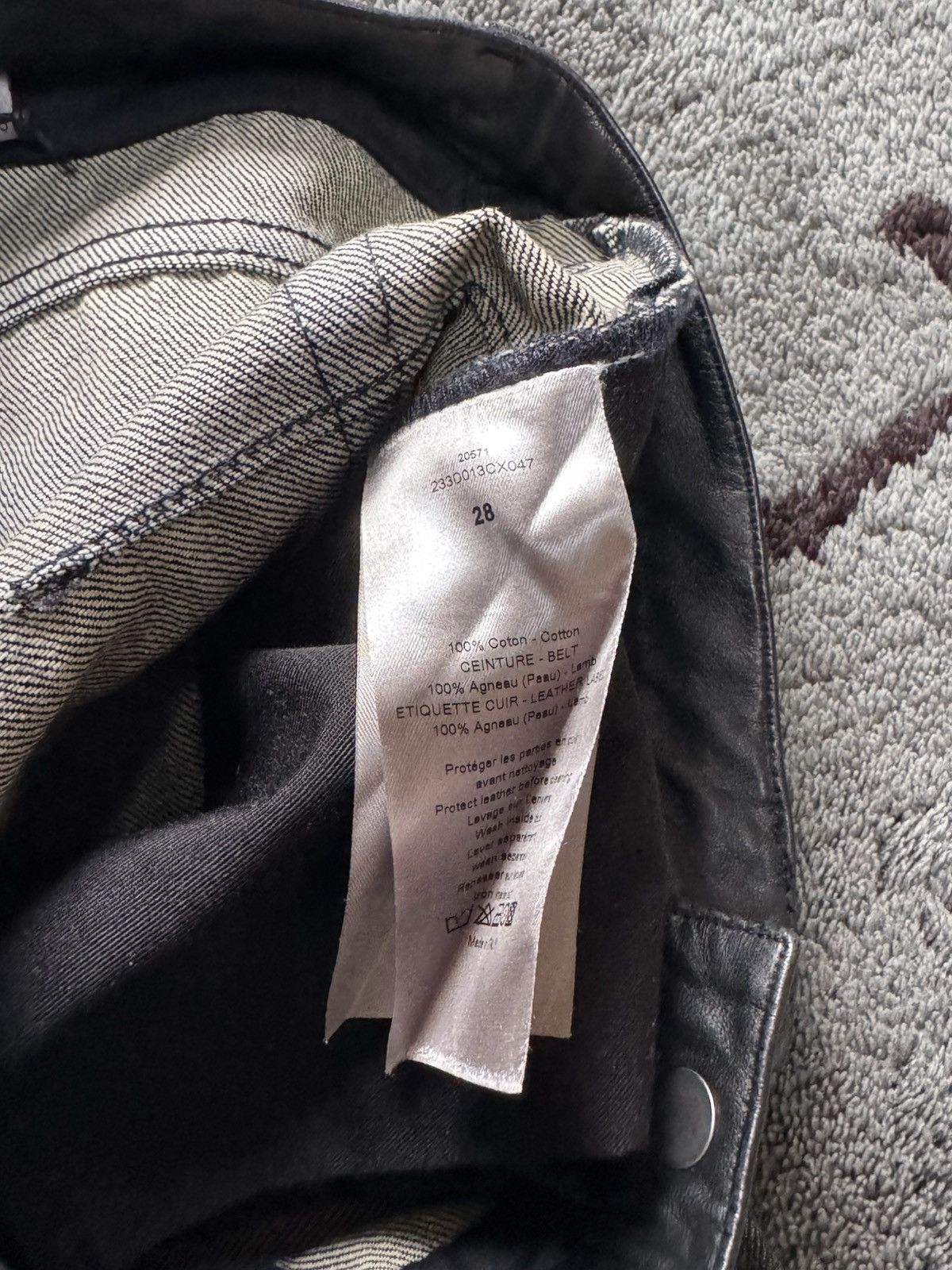 Dior Dior kva cummerbunds Size US 28 / EU 44 - 4 Thumbnail