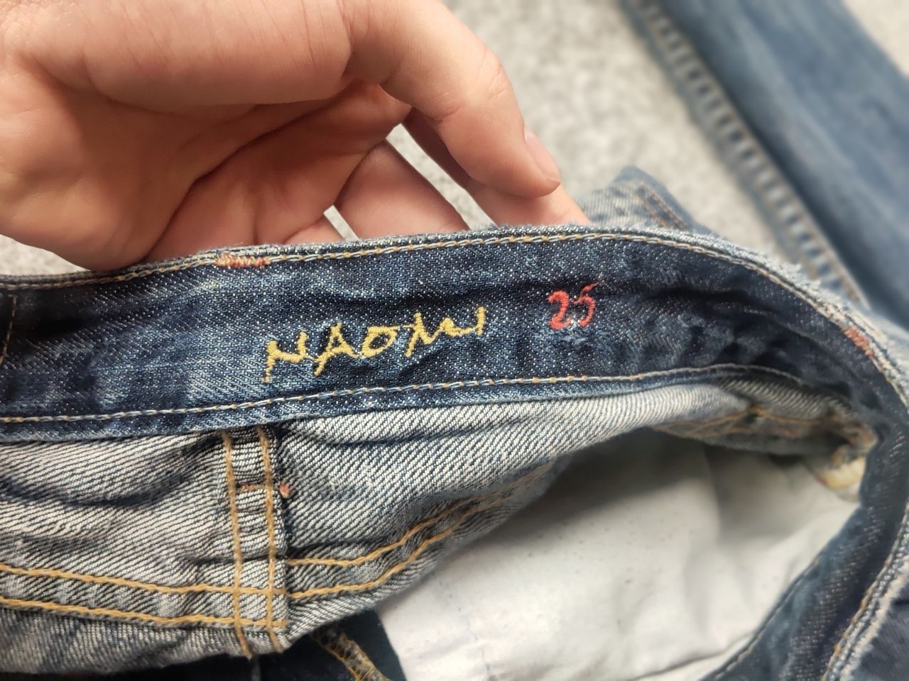 Japanese Brand Vintage Coil Y2K Style Opium Flared Distressed denim Jeans Size 26" / US 2 / IT 38 - 17 Thumbnail