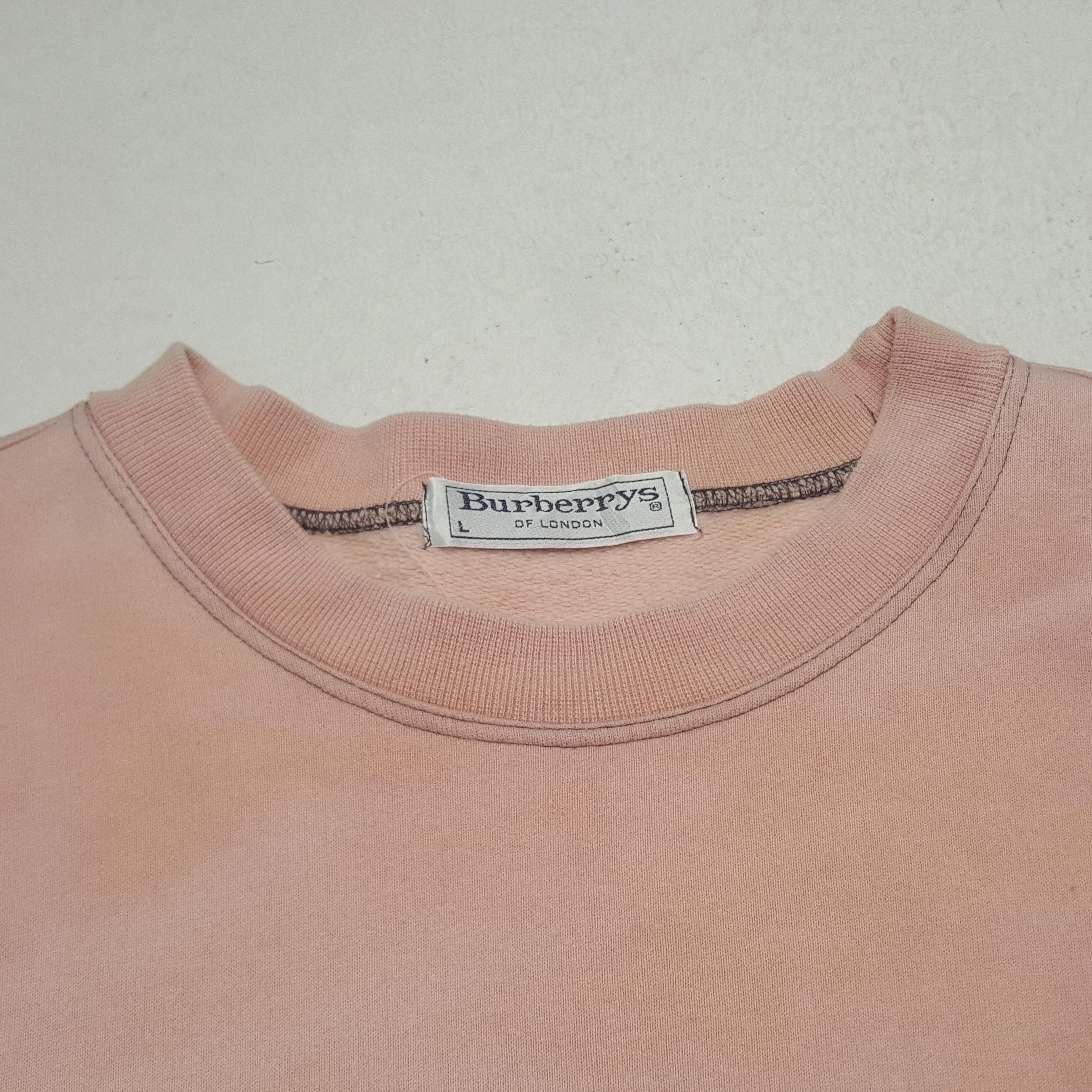 Burberry Vintage Burberrys Of London Embroidery Sweatshirt C296N8 Size US M / EU 48-50 / 2 - 4 Thumbnail