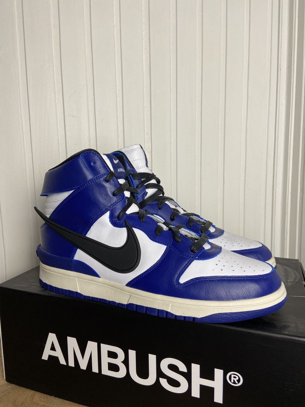 Ambush Design × Nike New Nike Dunk Hi Ambush Deep Royal authentic size 11,5US Size US 11.5 / EU 44-45 - 5 Thumbnail
