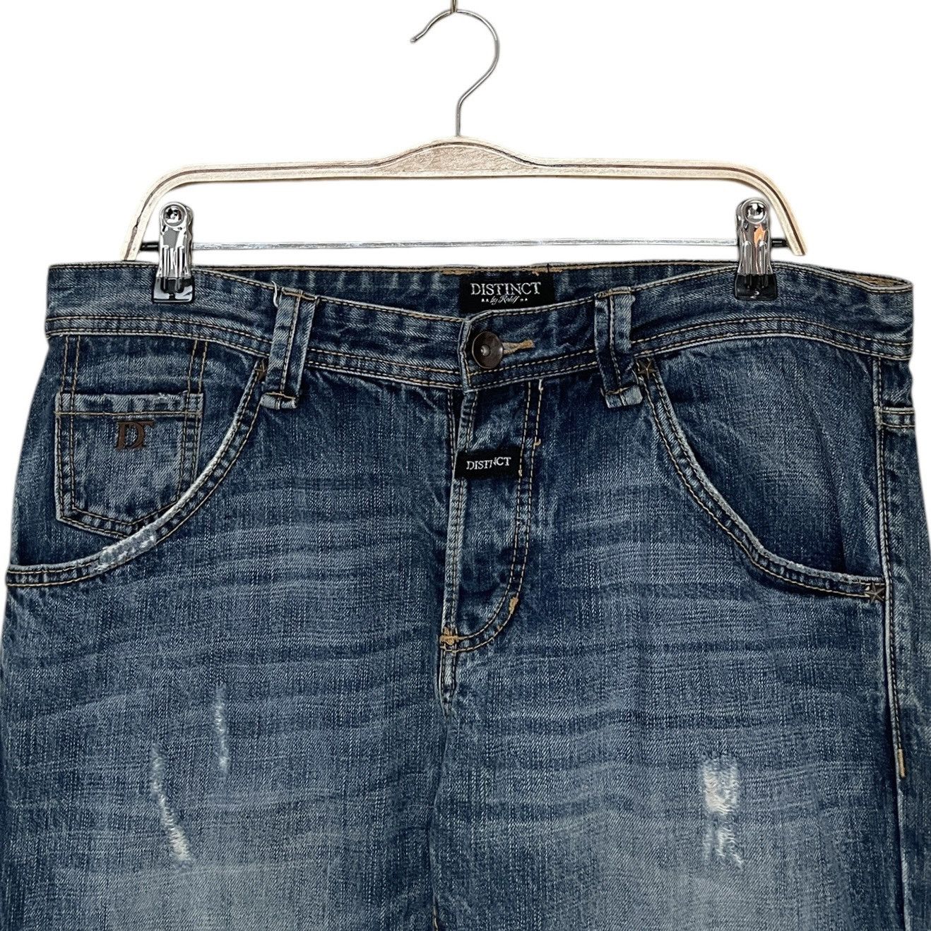 If Six Was Nine Vintage Japanese Brand Distinct Jeans 2000s Size US 44 / EU 60 - 7 Thumbnail