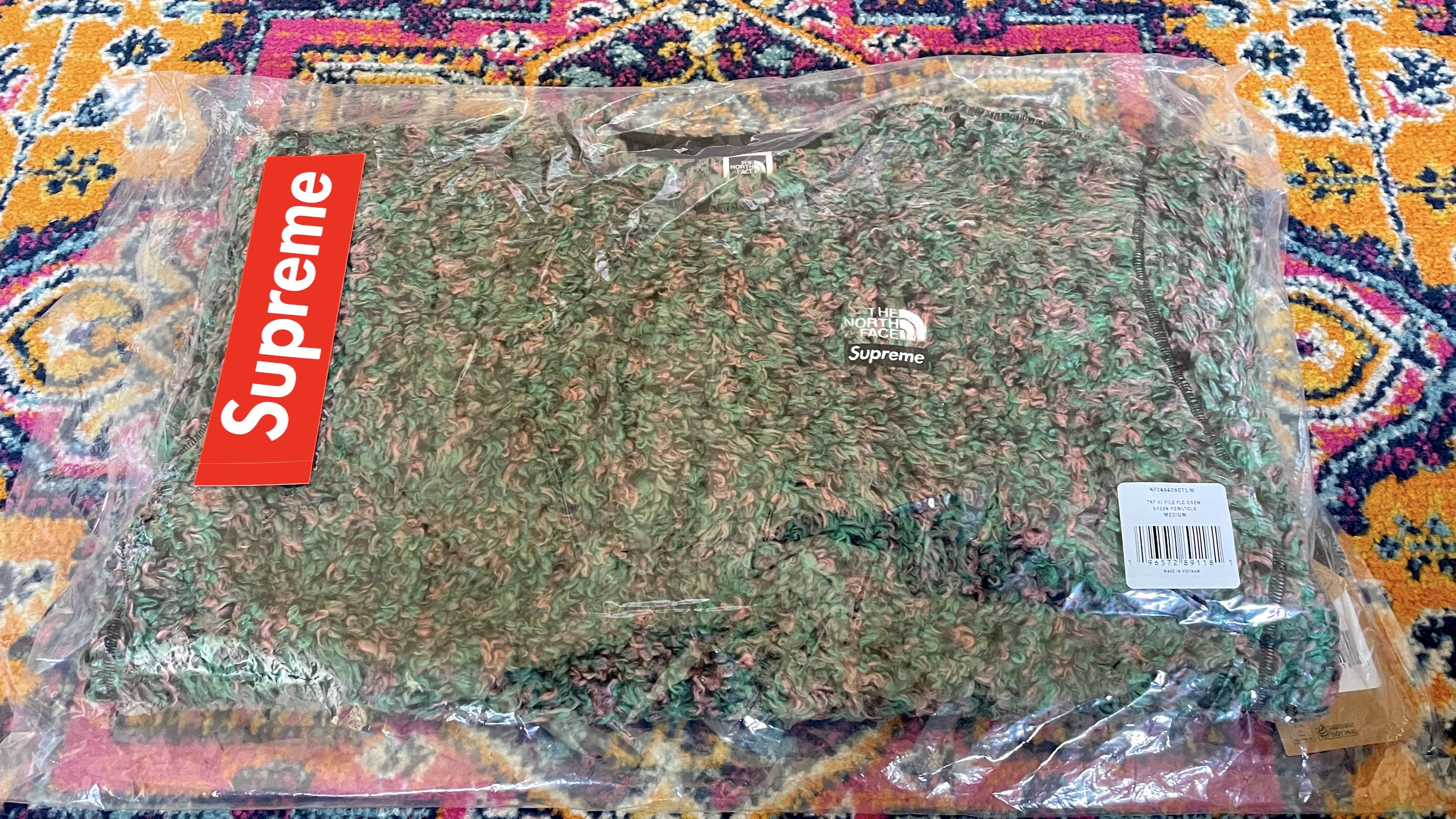 Supreme × The North Face Supreme X North Face High Pile Fleece Pullover Collaboration Size US M / EU 48-50 / 2 - 4 Thumbnail