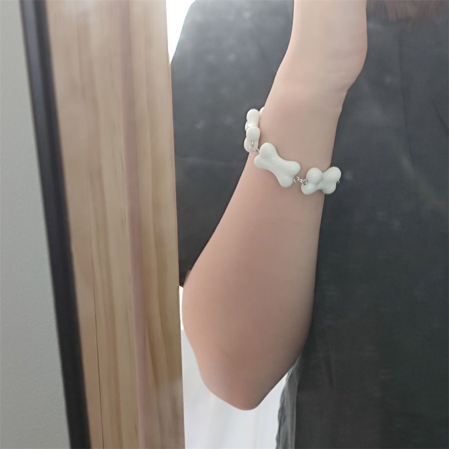 Jewelry Bone Modern Bracelet Y2K Punk Chain Gotch Bracelets Chains Size ONE SIZE - 4 Thumbnail
