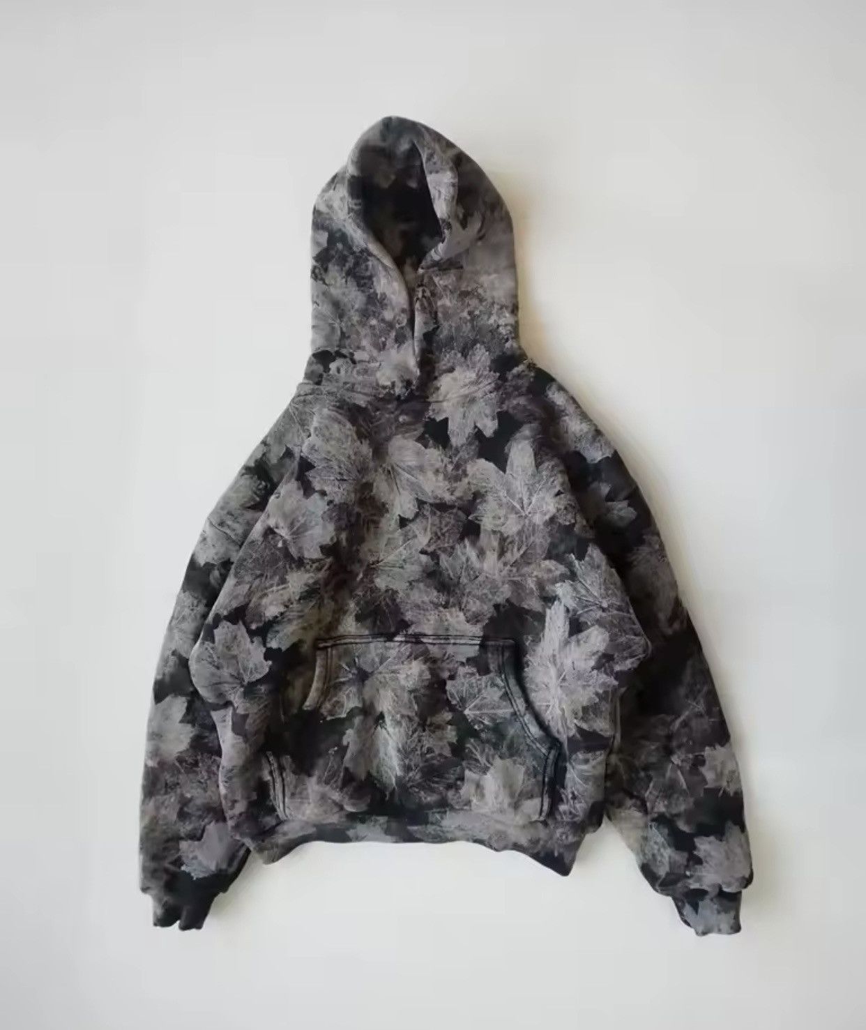 Japanese Brand Y2K Hoodies Retro Harajuku Oversized Camouflage Print Leaf Size US XXL / EU 58 / 5 - 1 Thumbnail