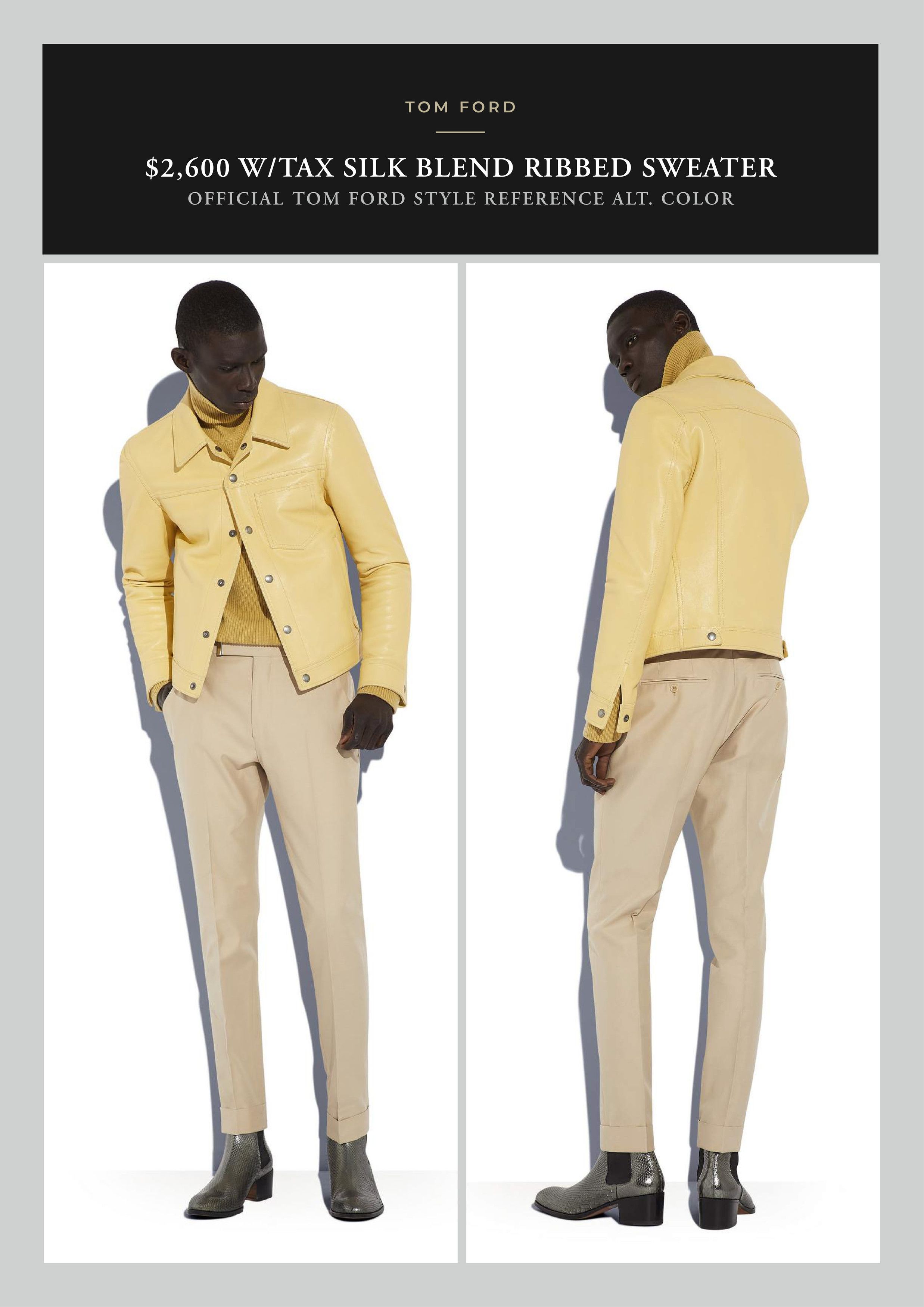 Tom Ford This Is the One, Actual Runway Piece! Ultra Rare $7,600 Size US M / EU 48-50 / 2 - 8 Thumbnail