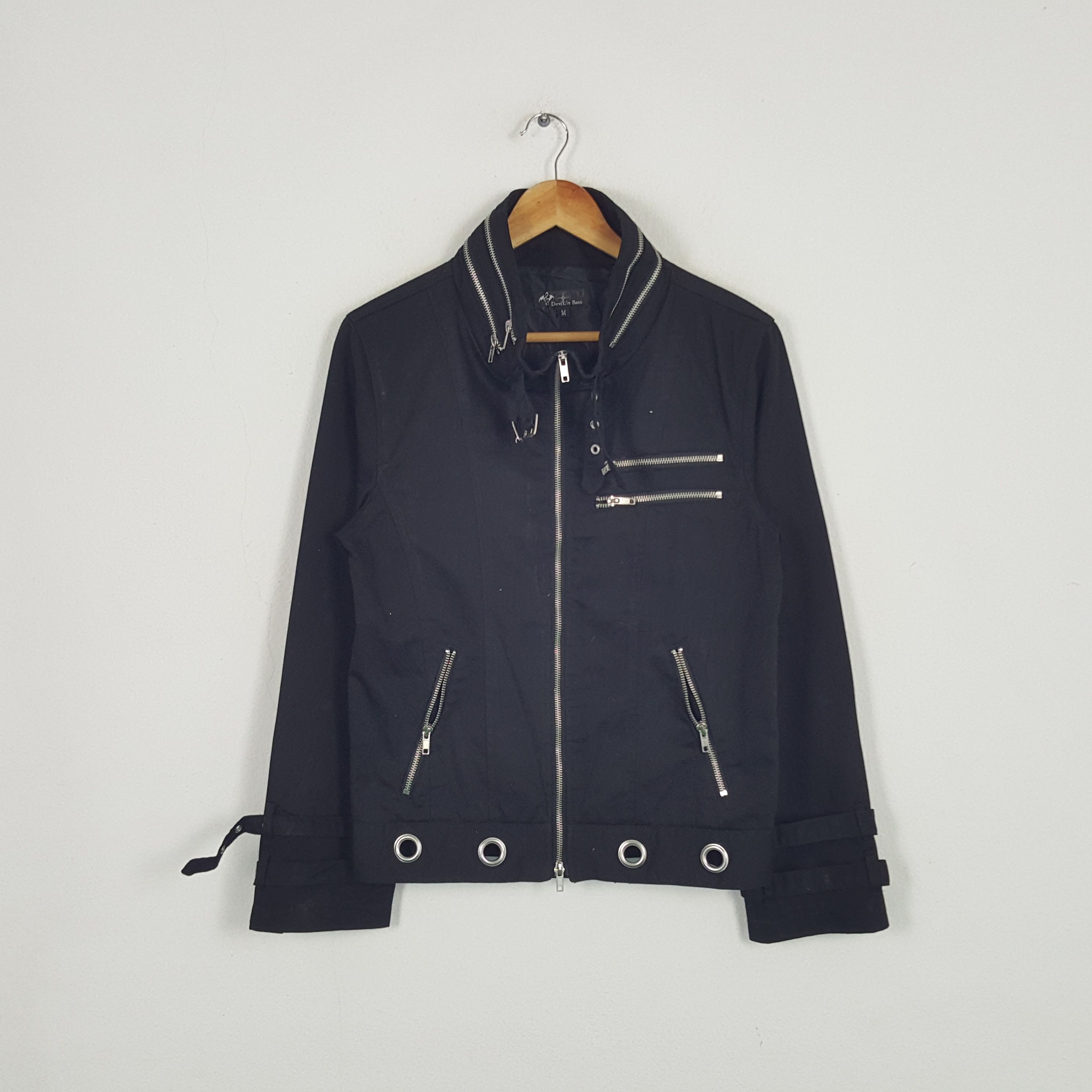 Japanese Brand × Vintage Vintage Skulls Japanese Brand Punk Style Jacket Size US XS / EU 42 / 0 - 3 Thumbnail