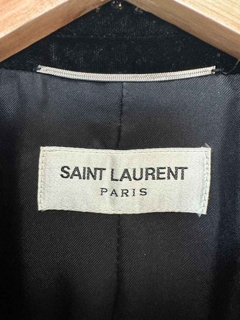 Saint Laurent Paris Saint Laurent Paris Heavy industry diamond studded suit jac Size US M / EU 48-50 / 2 - 5 Thumbnail