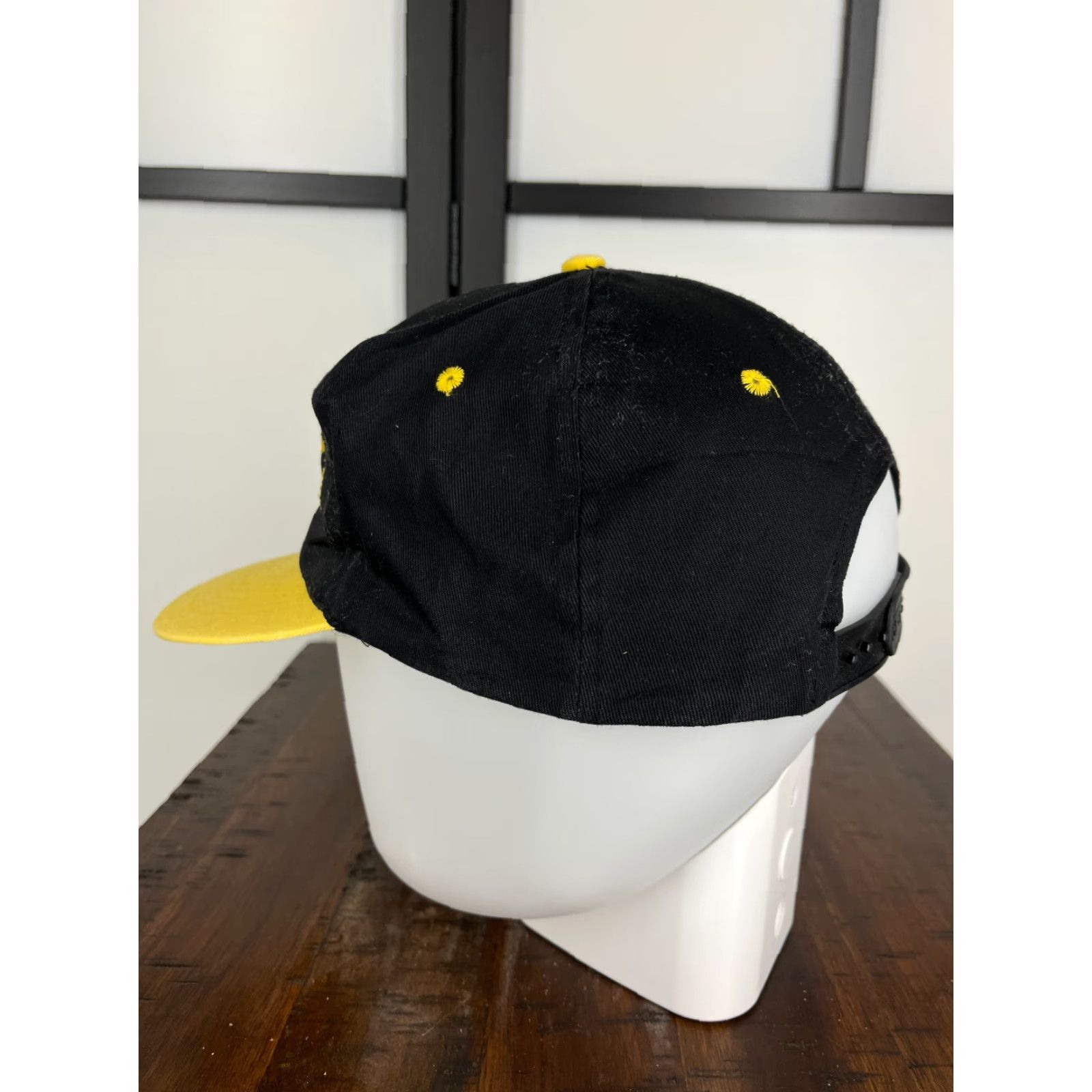 Vintage VINTAGE KC Collections Baseball Hat/Cap Snapback Adult One Size Yellow Cotton Twill Adjustable Lightweight Mens Size ONE SIZE - 6 Thumbnail