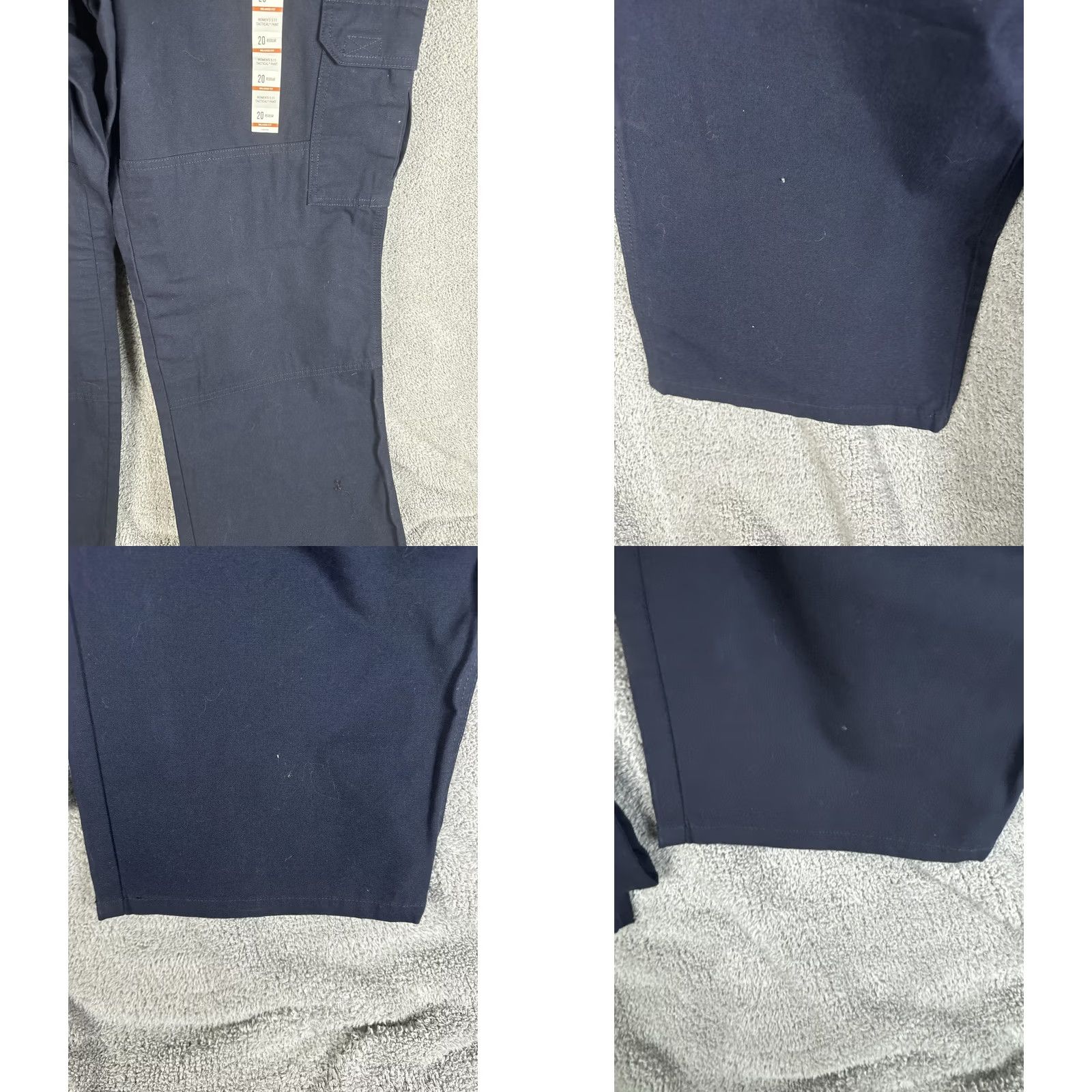 Vintage 5.11 Tactical Pants Womens 20 Regular Navy Cargo Workwear Elastic Waist Pockets Utility Cargo Pants Womens 5.11 Tactical Size 42" / US 20 - 8 Thumbnail