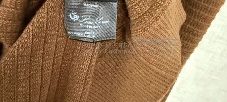 Loro Piana Loro Piana Vicuna Turtleneck Sweater. Size US XL / EU 56 / 4 - 9 Thumbnail