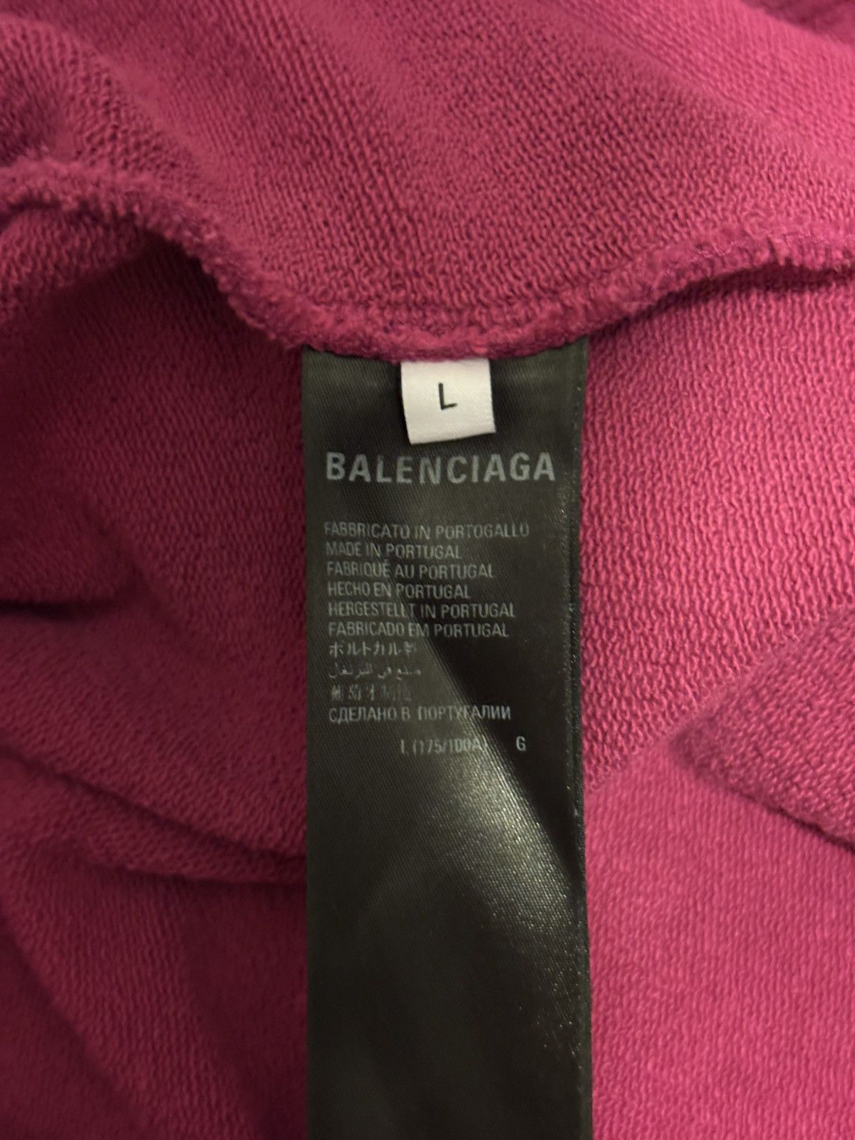 Balenciaga Balenciaga Campaign Logo Faded Hoodie Size US L / EU 52-54 / 3 - 5 Thumbnail