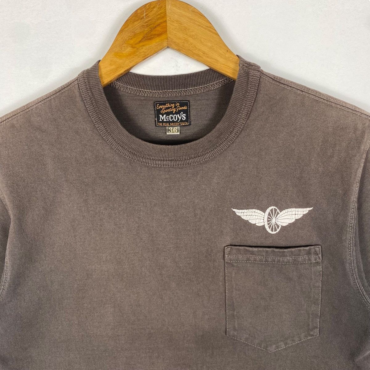 The Real McCoy's BUCO HELMETS By The Real McCoy's Graphic Faded Tee Shirt Size US S / EU 44-46 / 1 - 4 Thumbnail