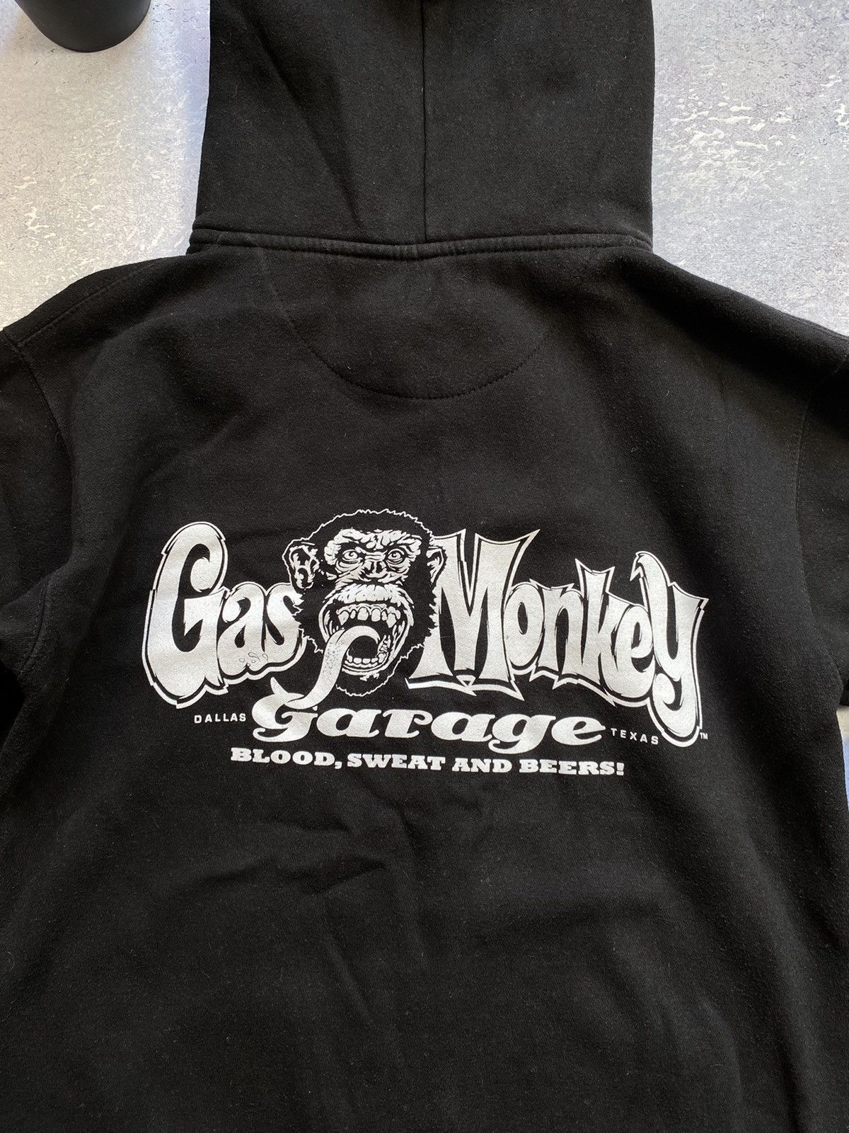 Band Tees Gas Monkey Full Zip Up Hoodie with Big Logo Size US S / EU 44-46 / 1 - 4 Thumbnail