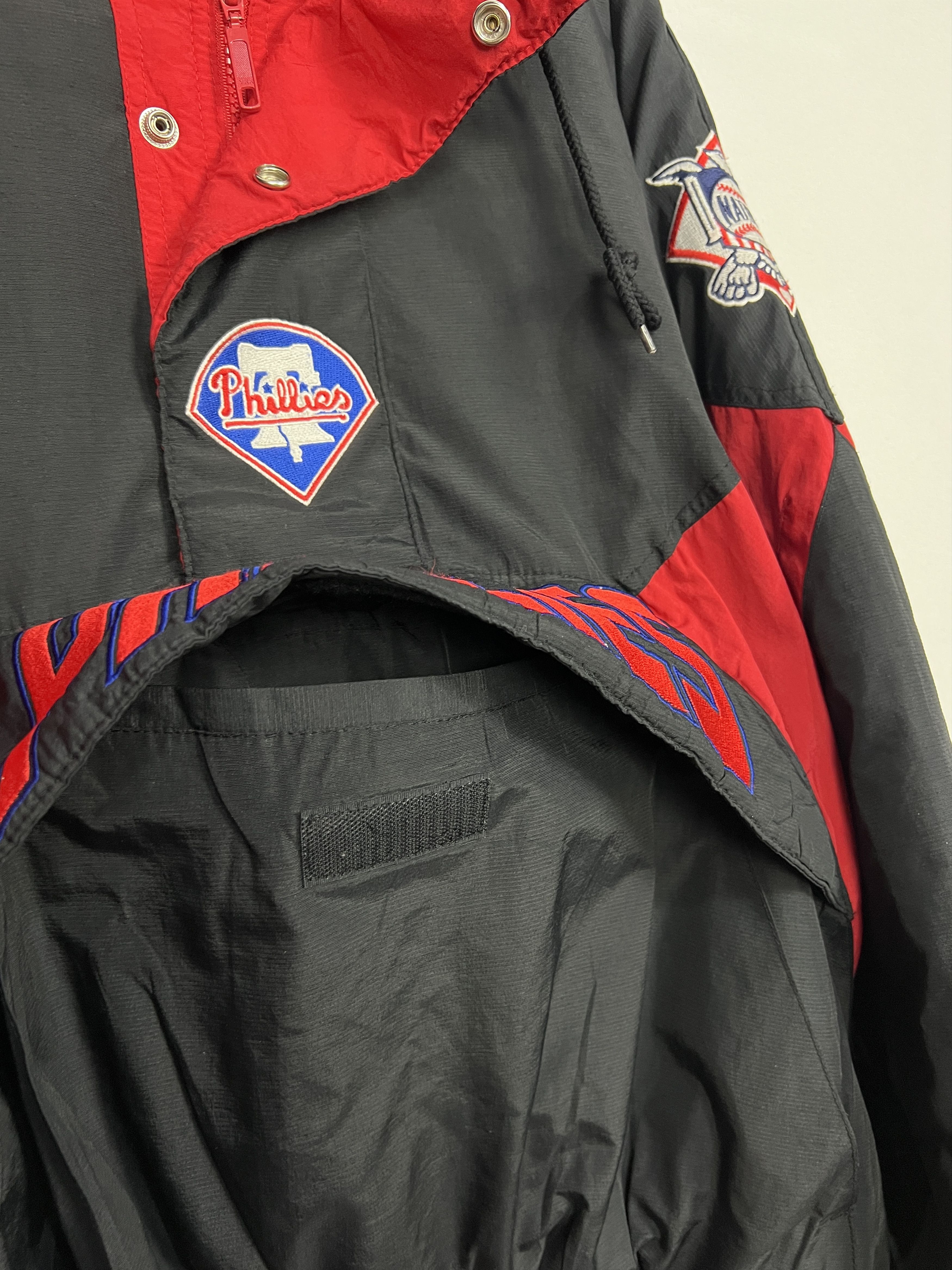 Starter Vintage 90’s Starter Philadelphia Phillies MLB Jacket Bomber Size US L / EU 52-54 / 3 - 7 Thumbnail