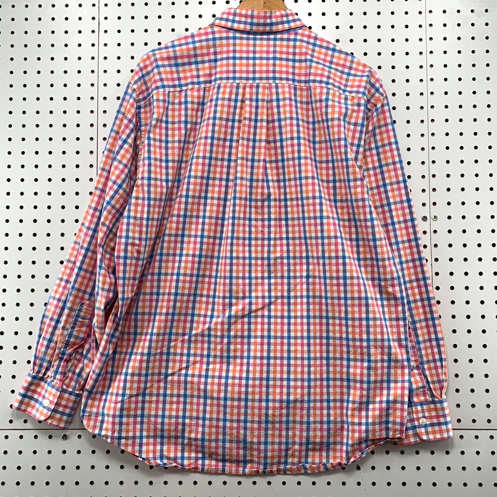 Vineyard Vines Vineyard Vines Button Shirt Mens Large Pink Check Classic Fit Tucker Preppy Size US L / EU 52-54 / 3 - 2 Thumbnail