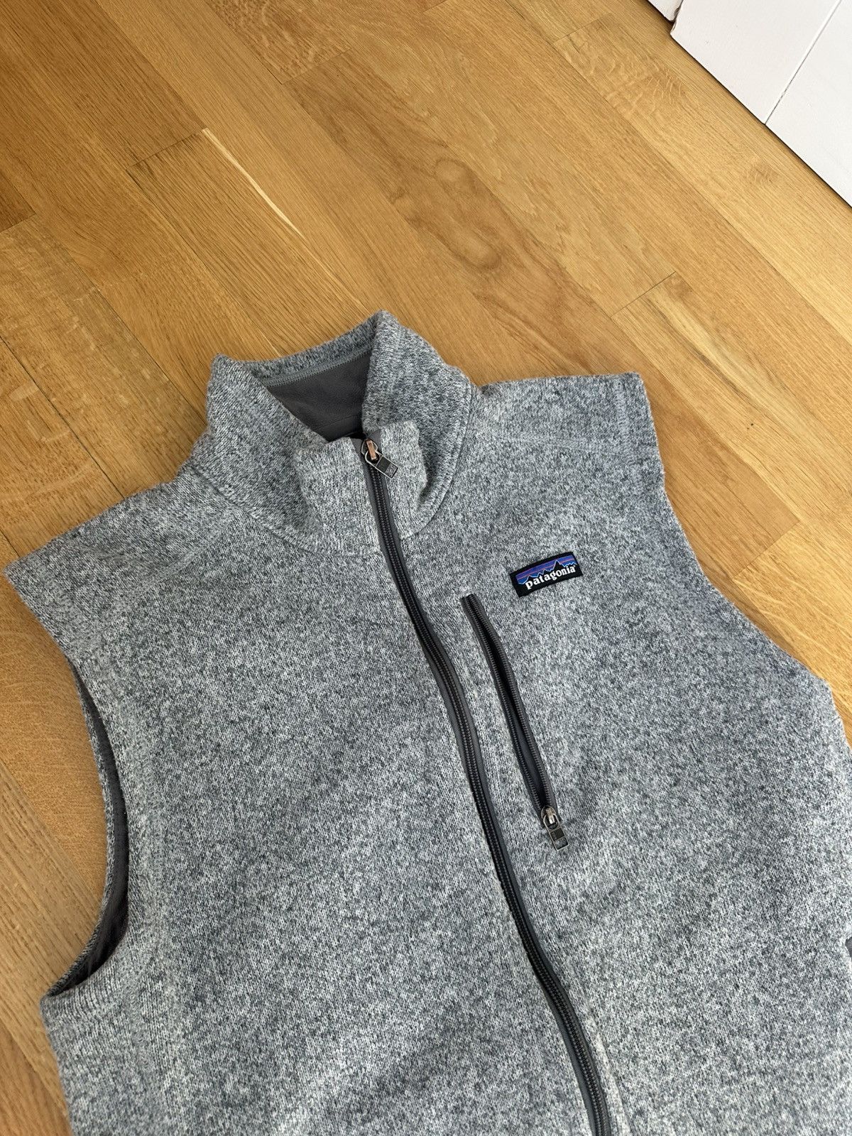 Patagonia Vintage Patagonia Zip Vest Logo M Size Gray Size US M / EU 48-50 / 2 - 4 Thumbnail