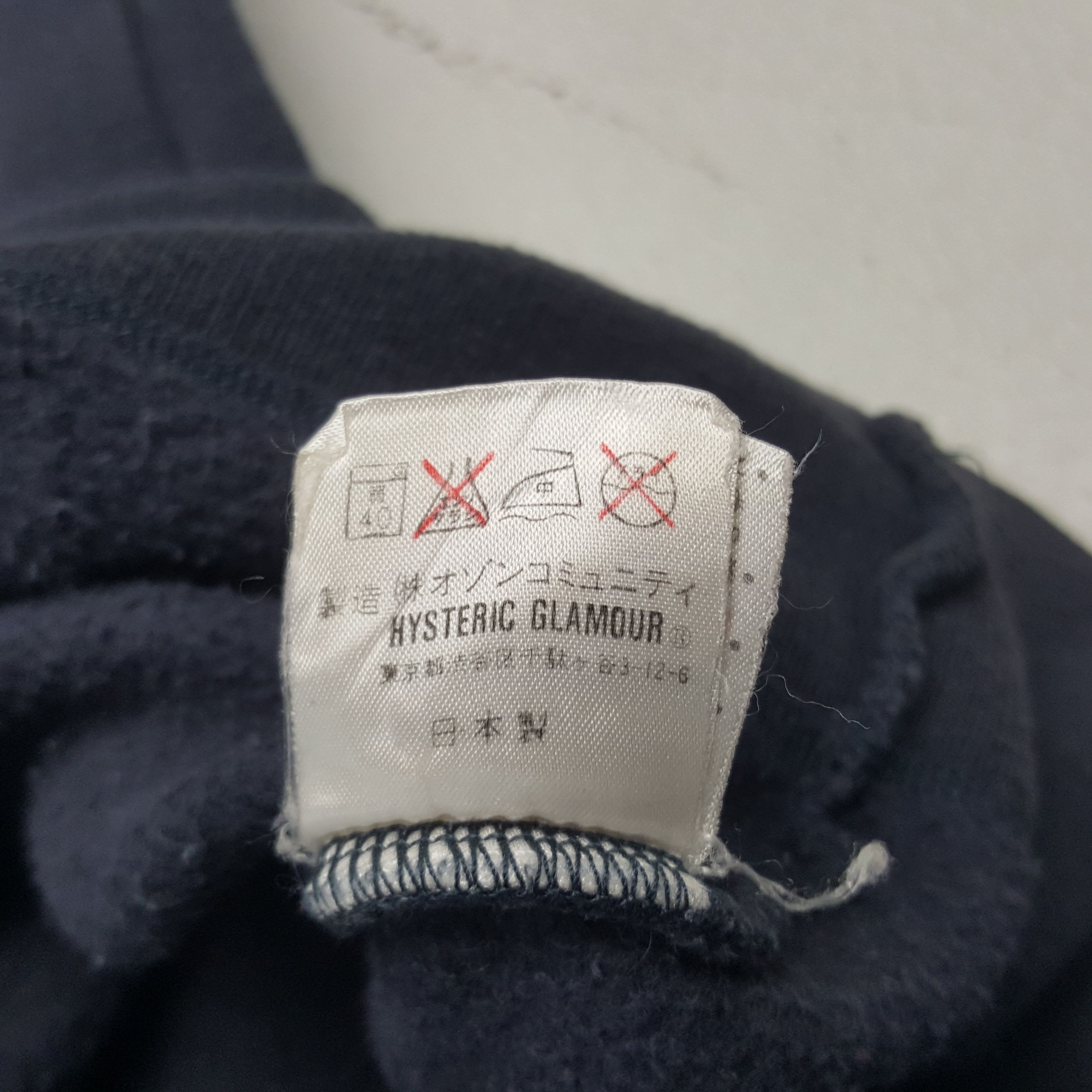 Hysteric Glamour × Japanese Brand × Vintage Vintage Hysteric Glamour Nice Design Sweatshirt Size US S / EU 44-46 / 1 - 9 Thumbnail