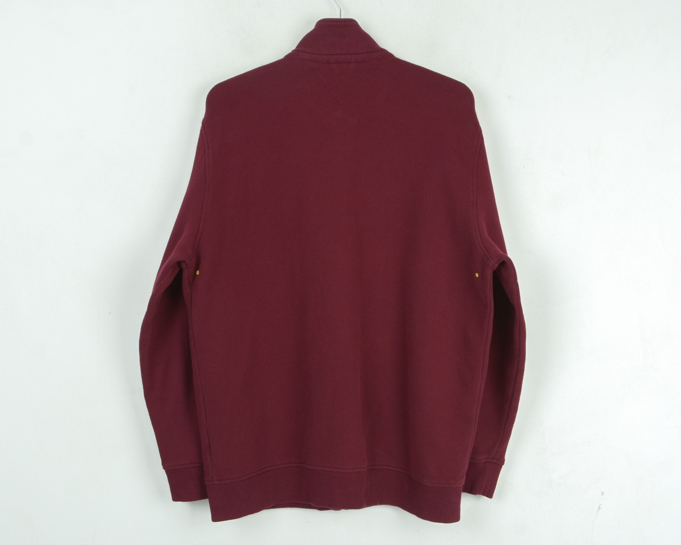 Tommy Hilfiger Varsity Cardingan Full Zip Up Jacket Sweatshirt Jumper Top Size US XL / EU 56 / 4 - 4 Thumbnail