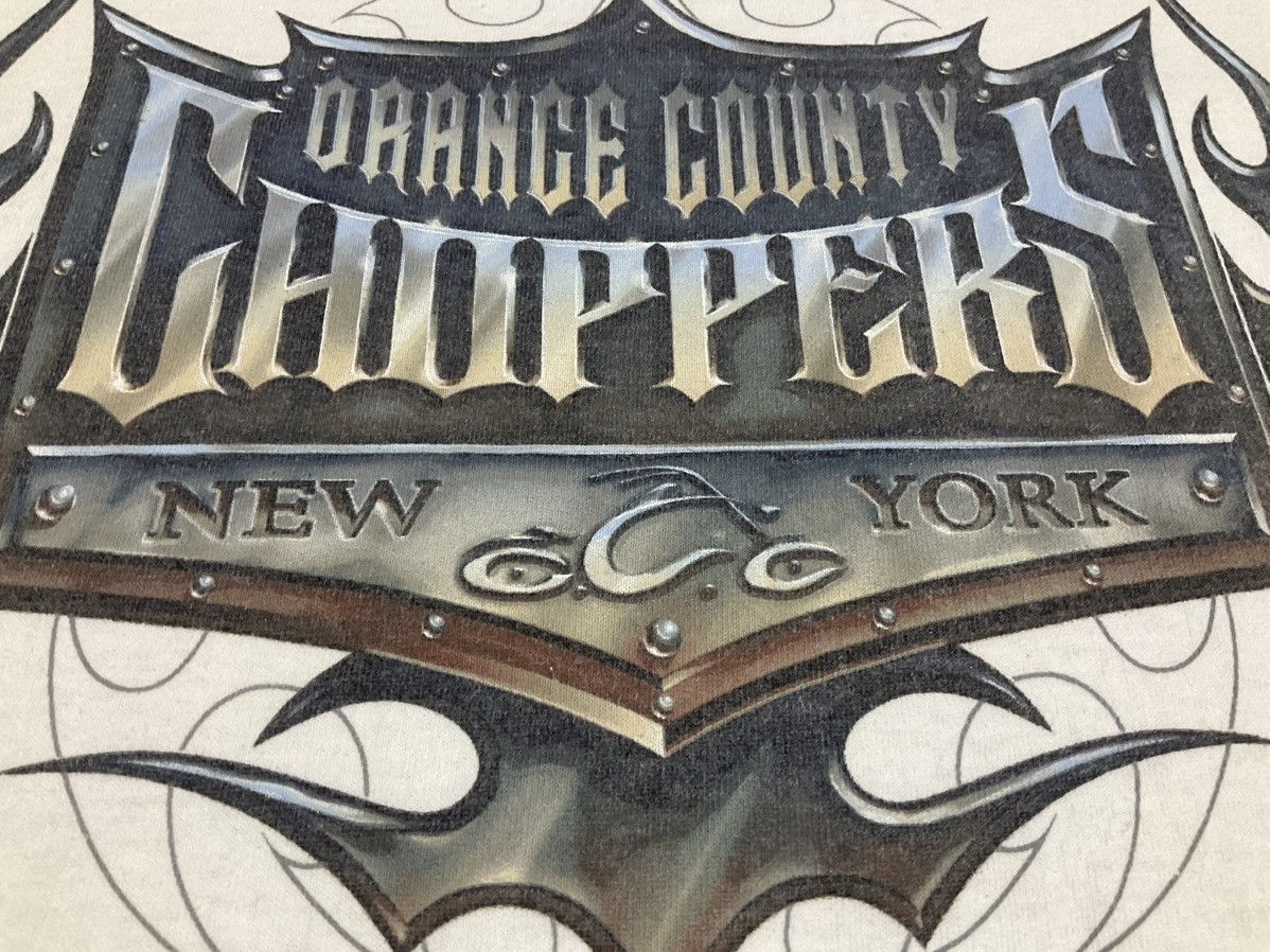 West Coast Choppers 🔥Y2K Vintage Orange Country Choppers Tribal Shirt O.c.c Size US XL / EU 56 / 4 - 7 Thumbnail