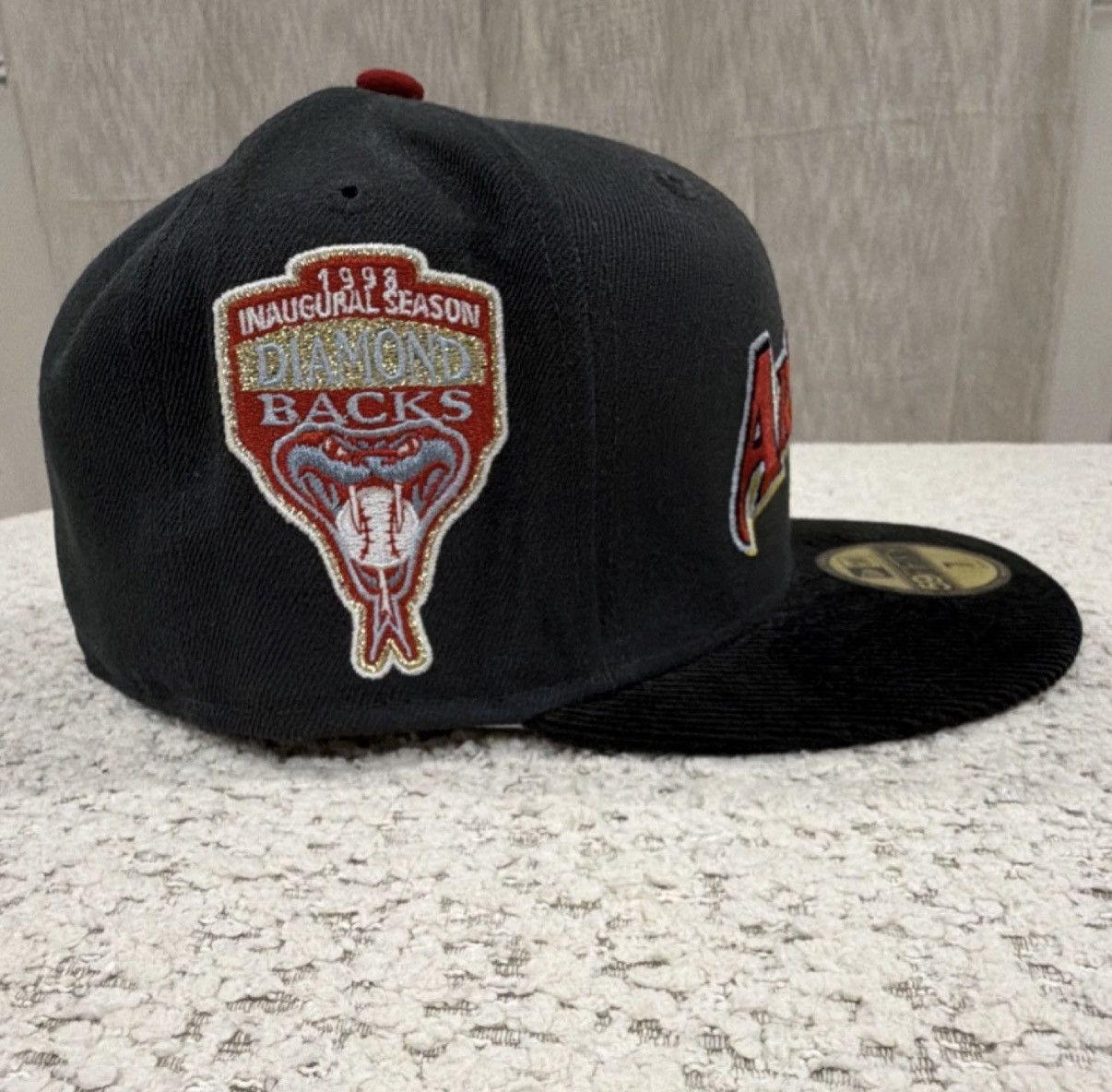 New Era New Era 59FIFTY Arizona Diamondbacks Inaugural Season Sz 7 Size ONE SIZE - 2 Thumbnail