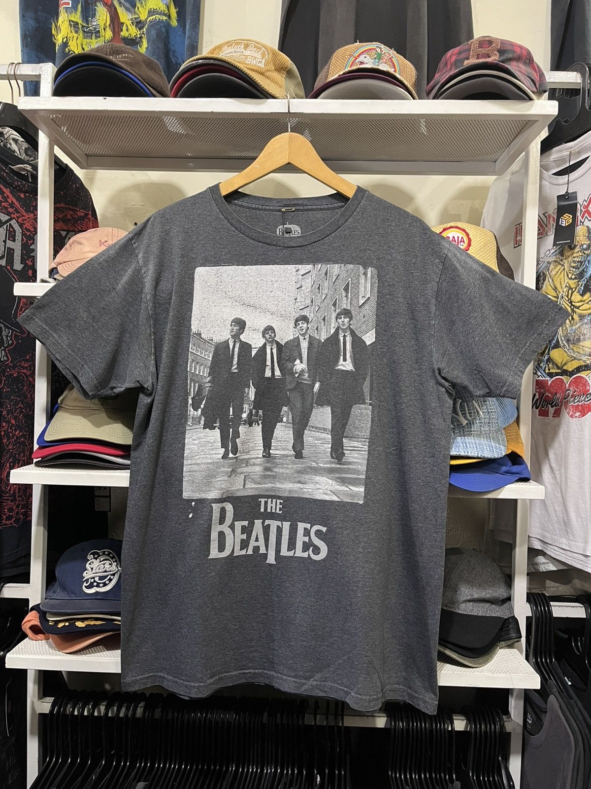 Band Tees Mens Vintage Beatles Tee Shirt Size US XL / EU 56 / 4 - 1 Thumbnail