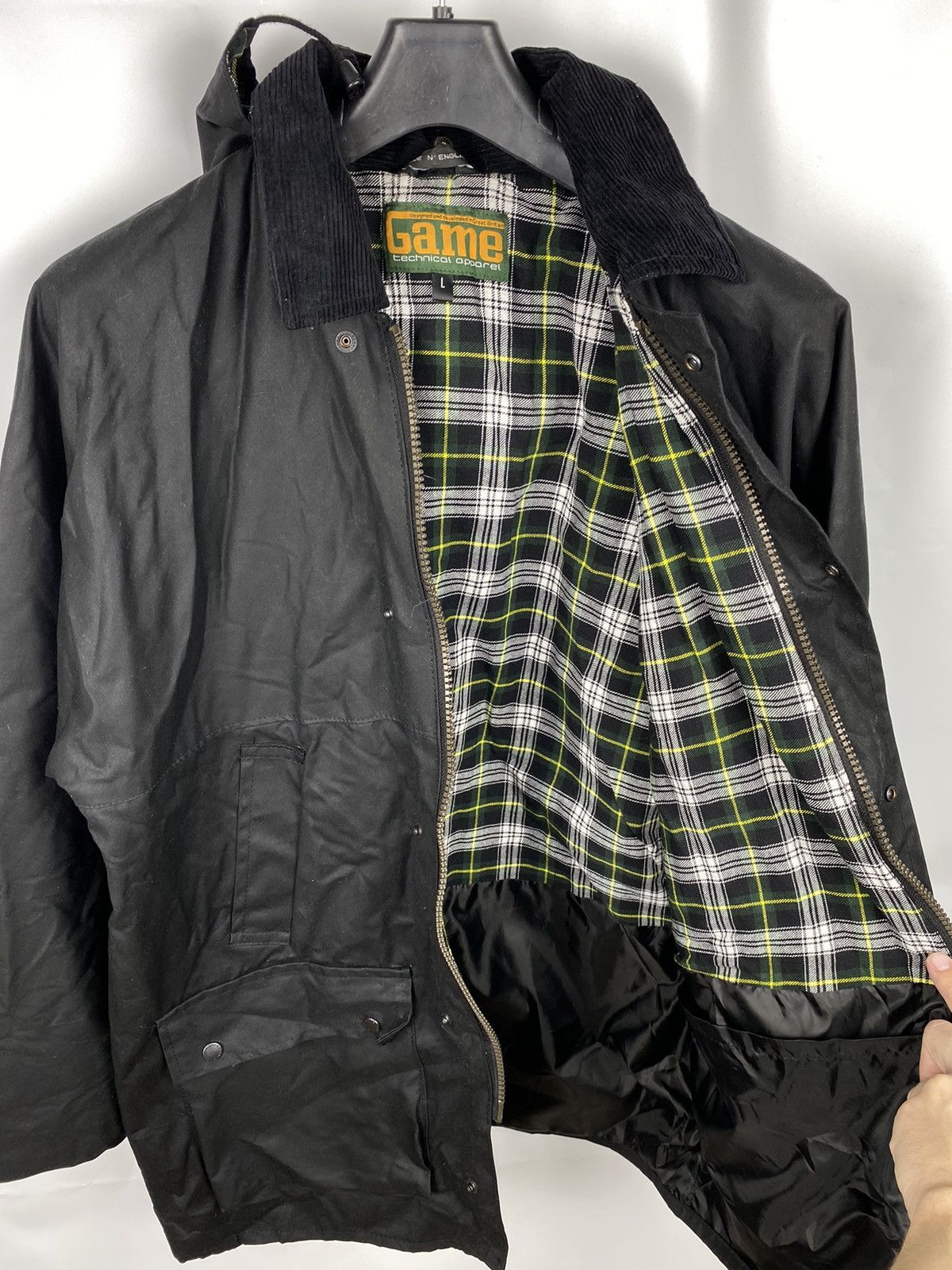 The Game Game Technical Apparel Waxed Coat Hooded size L Size US L / EU 52-54 / 3 - 11 Thumbnail