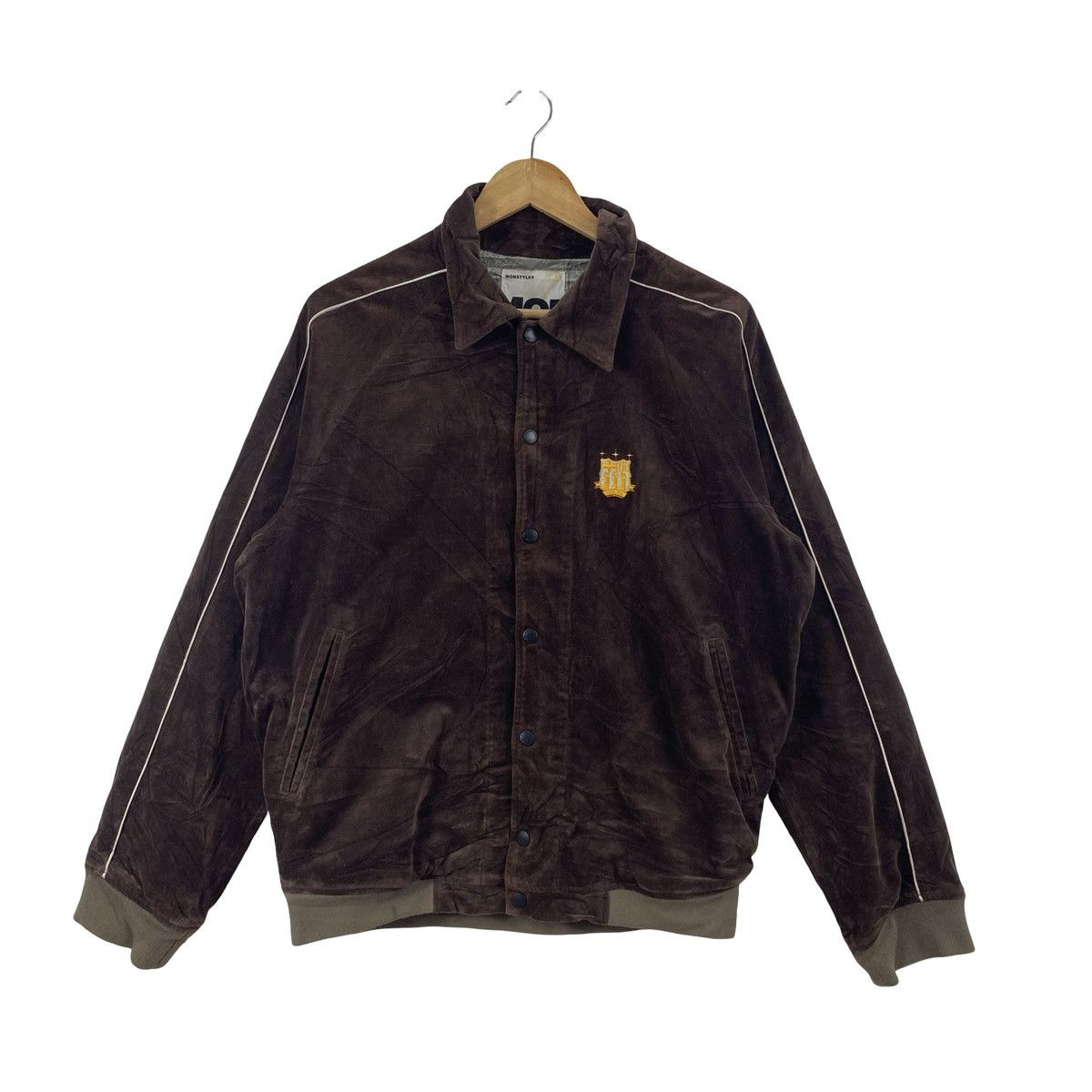 Vintage Vintage 1998 RARE MOBSTYLES Japanese Streetwear Velvet Size US M / EU 48-50 / 2 - 3 Thumbnail