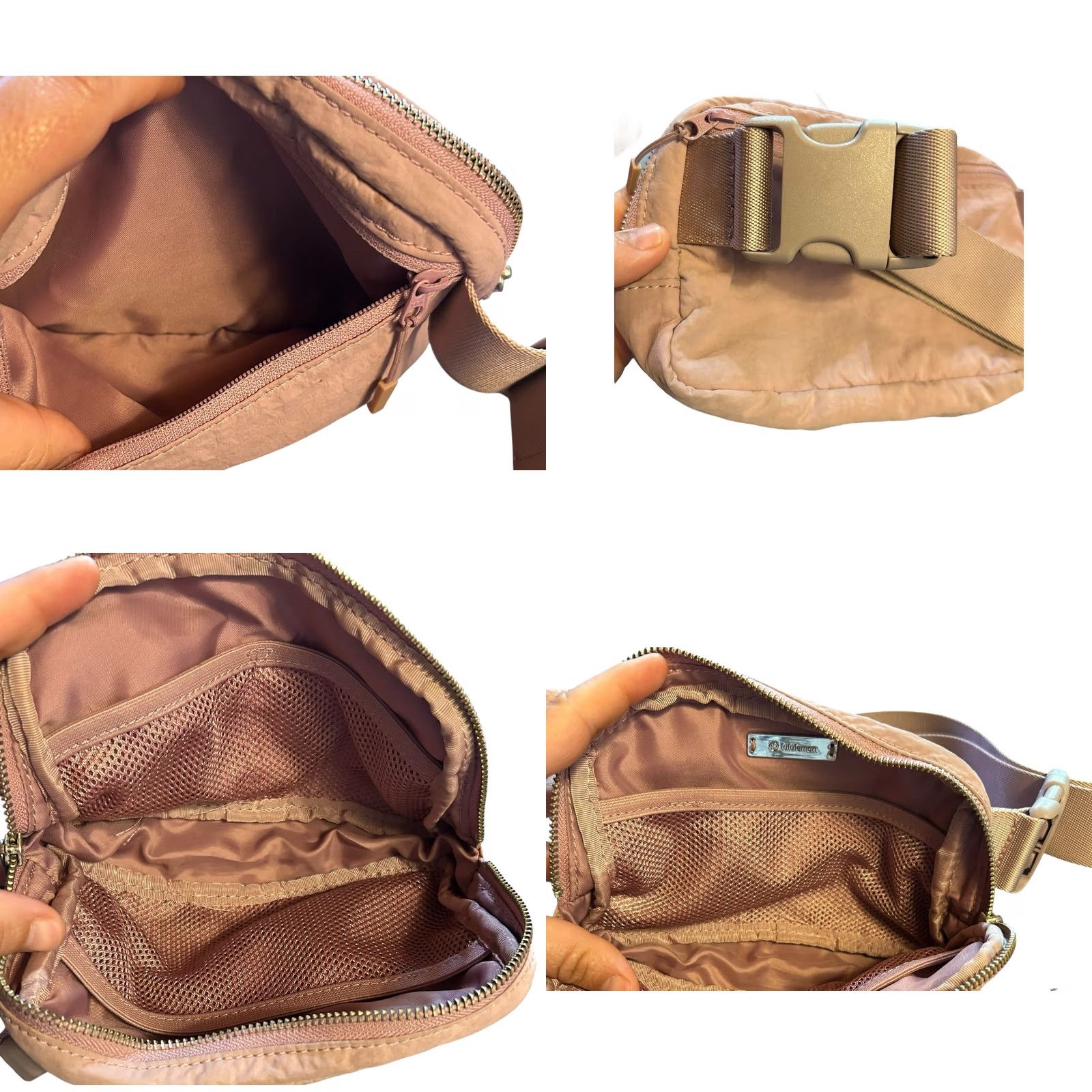 Lululemon Lululemon Everywhere Belt Bag 1L Pink Haze Crossbody Women’s Read Small 8in 2in Nylon Polyester Pouch USB? Size ONE SIZE - 10 Thumbnail