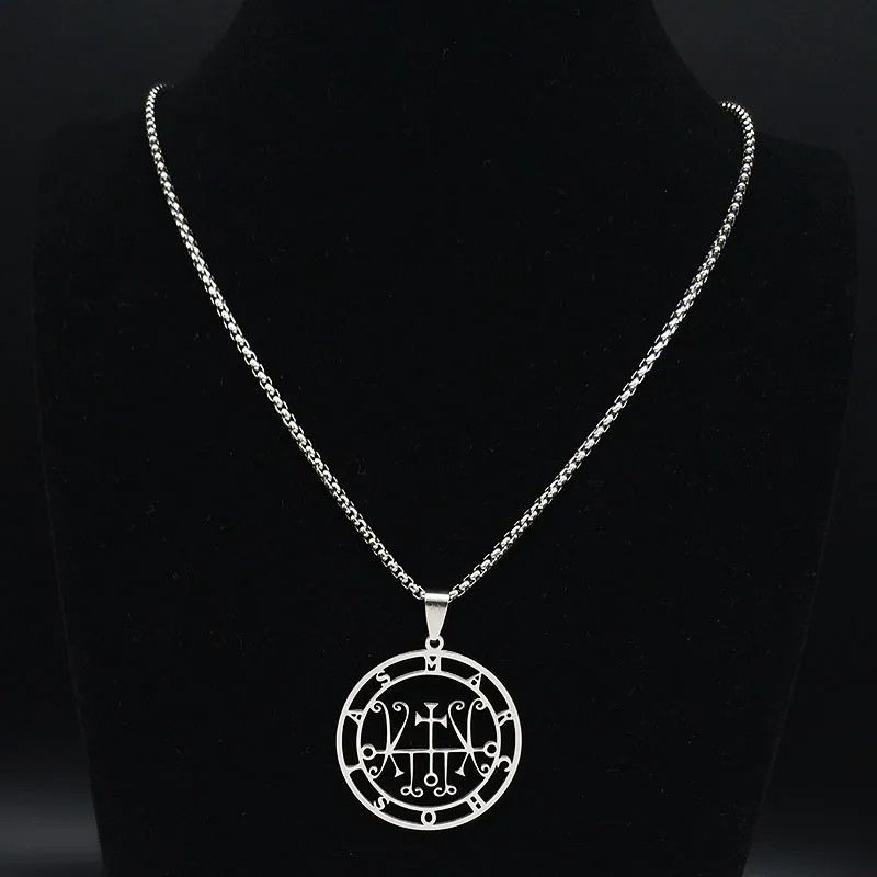 Jewelry Sceal Sigil De Marchosias Pendant Necklace Emblem Talisman Size ONE SIZE - 2 Thumbnail