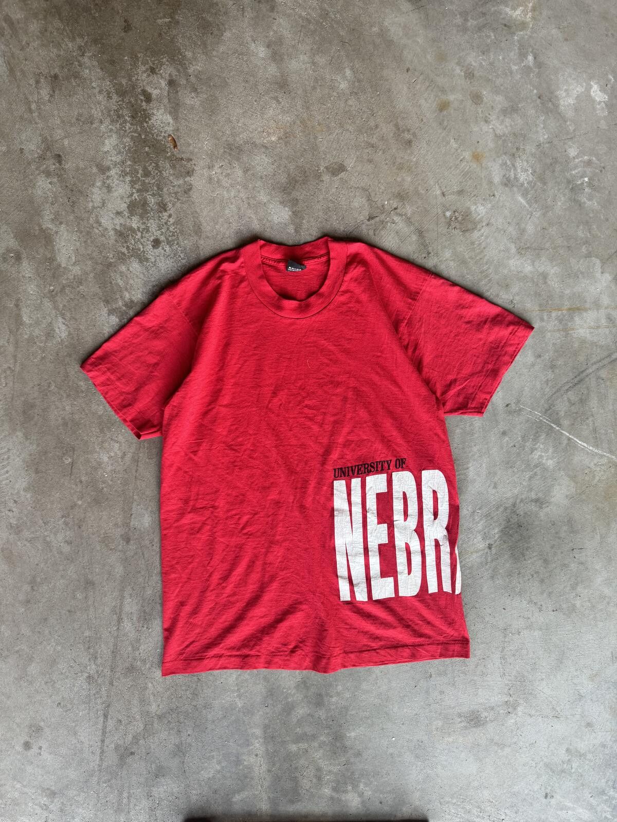 Other Vintage 90s Nebraska University AOP Single Stitch Shirt Size US L / EU 52-54 / 3 - 1 Thumbnail