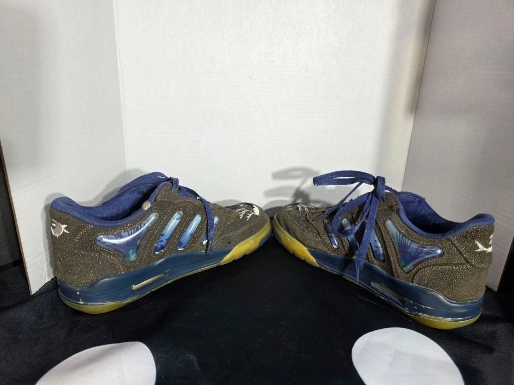ESENES WORLDWIDE ESENES Worldwide Aquariums sneakers in a navy and brown colo Size US 9.5 / EU 42-43 - 5 Thumbnail