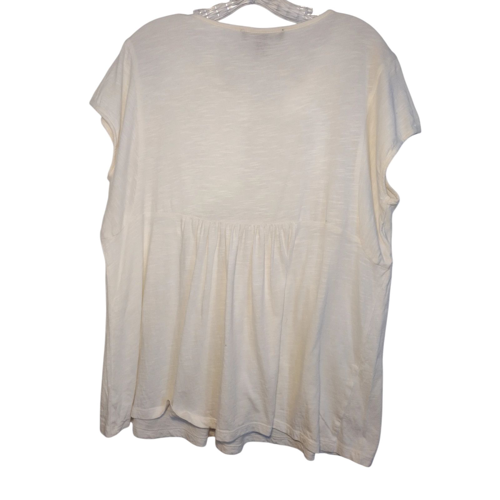 Gloria Vanderbilt Gloria Vanderbilt Womens Short Sleeve Tunic Embroidery Sz XL Size XL / US 12-14 / IT 48-50 - 6 Thumbnail