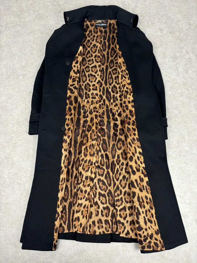 Dolce & Gabbana AW2006 Dolce & Gabbana Black Wool Double-Breasted Coat Size US M / EU 48-50 / 2 - 8 Thumbnail