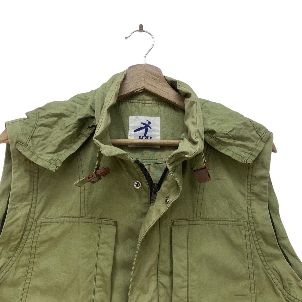 Hai Sporting Gear Vtg Hai Sporting Gear Issey Miyake Tactical Parachute Vests Size US S / EU 44-46 / 1 - 6 Thumbnail