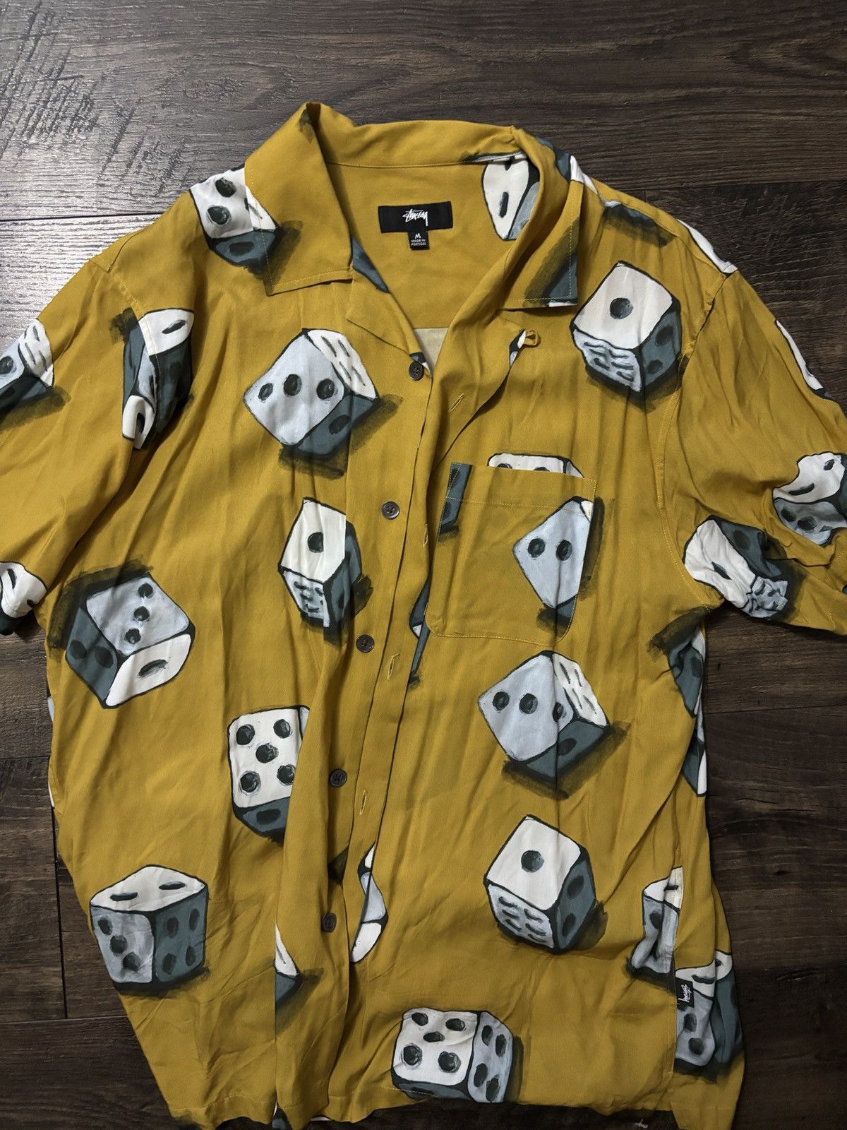 Stussy Stussy dice rayon Size US M / EU 48-50 / 2 - 1 Thumbnail