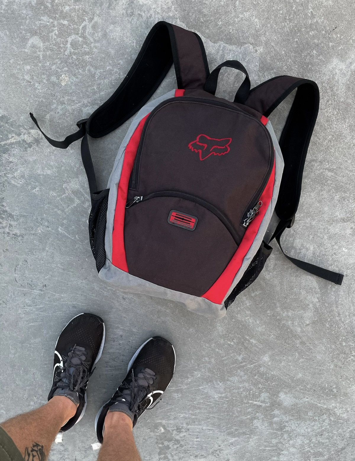 Vintage 🔥 FOX Vintage Racing Backpack Motorcycle Y2K Bag Motocross Size ONE SIZE - 1 Thumbnail