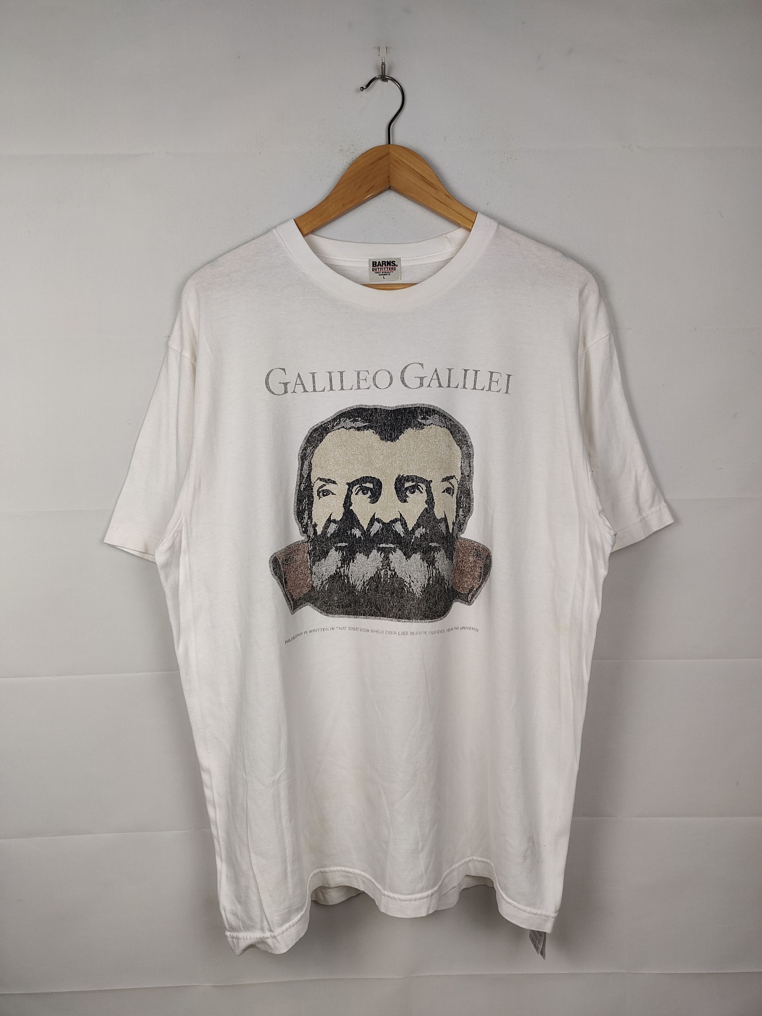 Japanese Brand Vintage Barns Galileo Galilei Shirt Size US XL / EU 56 / 4 - 1 Thumbnail