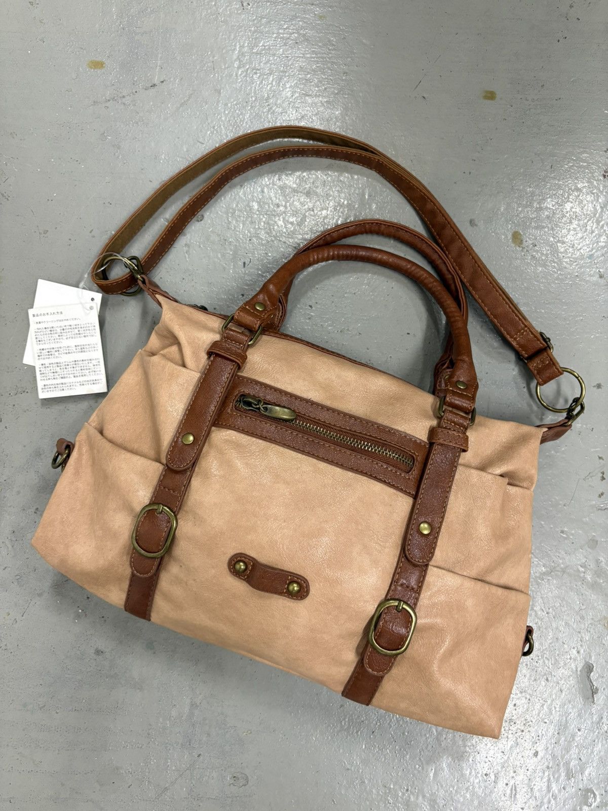 KMRii Balenciaga style bag guidi leather handbag kmrii japanese Size ONE SIZE - 1 Thumbnail