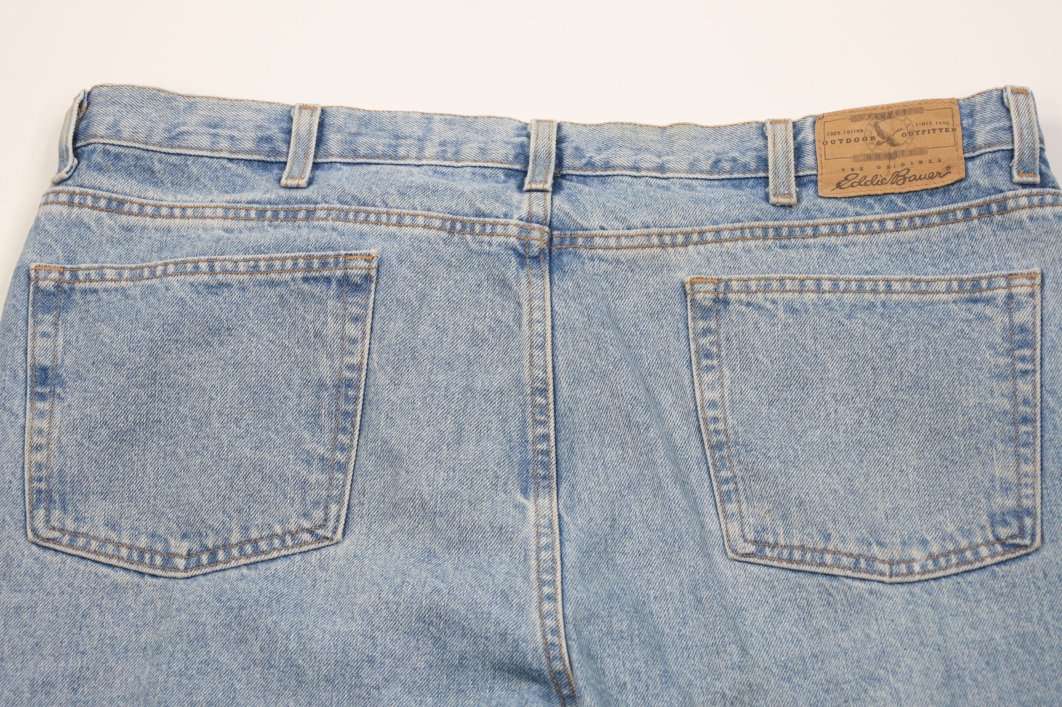 Eddie Bauer Vintage 90s Eddie Bauer Classic Fit Straight Leg Denim Jeans Size US 42 / EU 58 - 12 Thumbnail