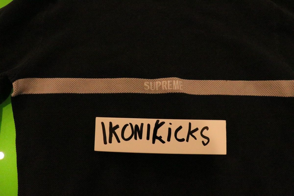 Supreme Supreme Split Plique Crewneck Black Size US L / EU 52-54 / 3 - 2 Thumbnail
