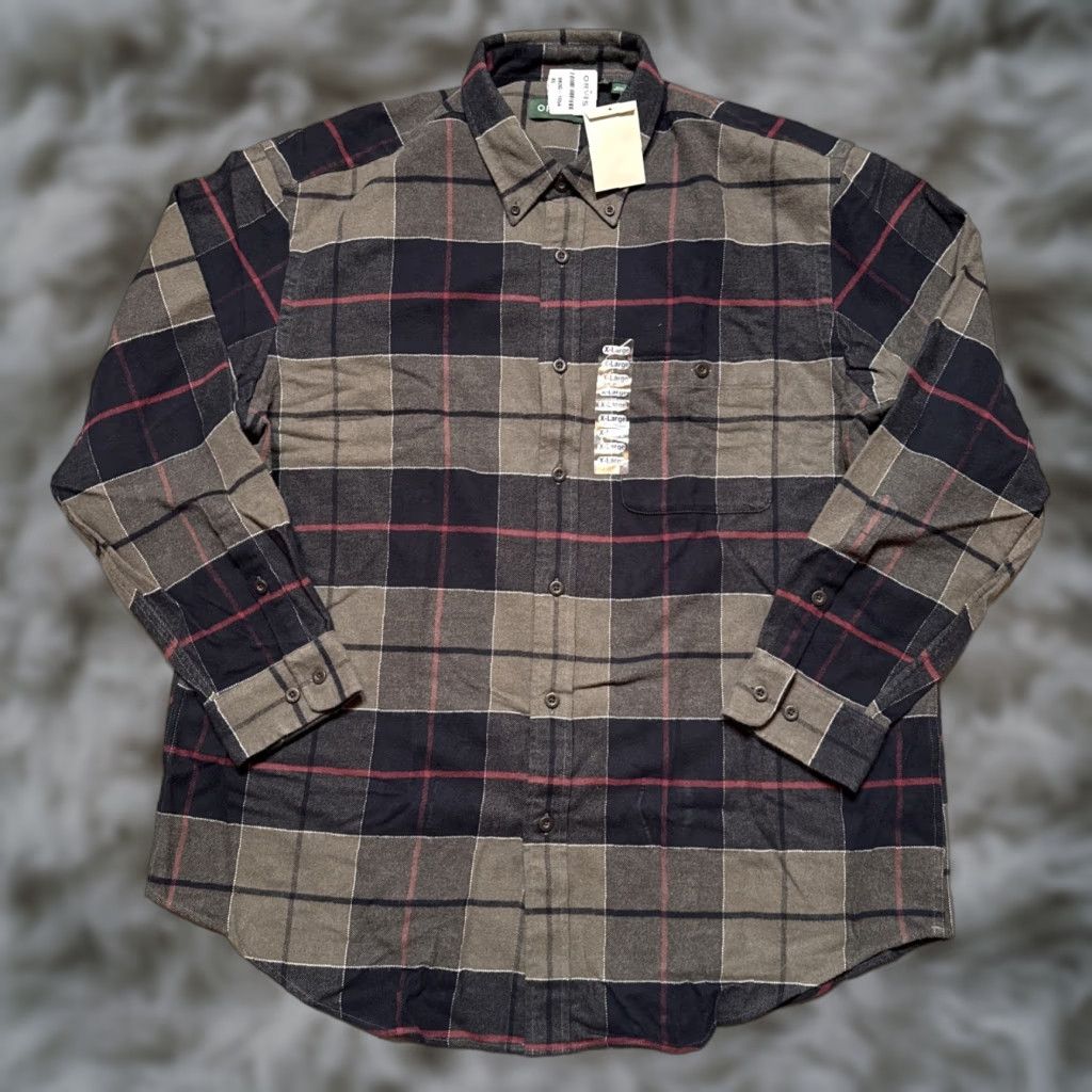 Orvis Orvis Shirt Mens XL Gray Blue Red Flannel Pockets Outdoor Classic Size US XL / EU 56 / 4 - 1 Thumbnail