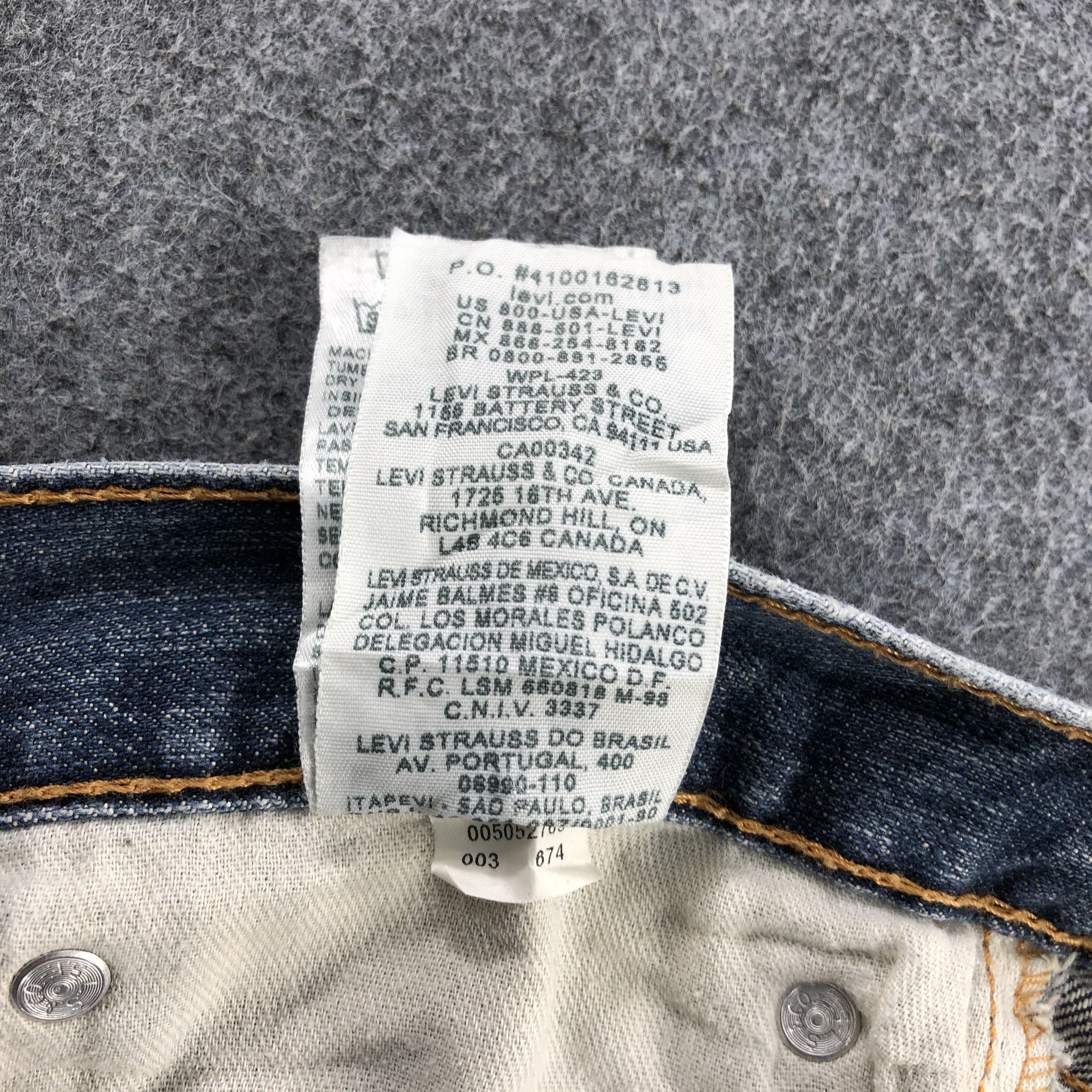Levi's × Vintage Vintage Blue Wash Levis 505 Jeans-JM1877 Size US 39 - 12 Thumbnail
