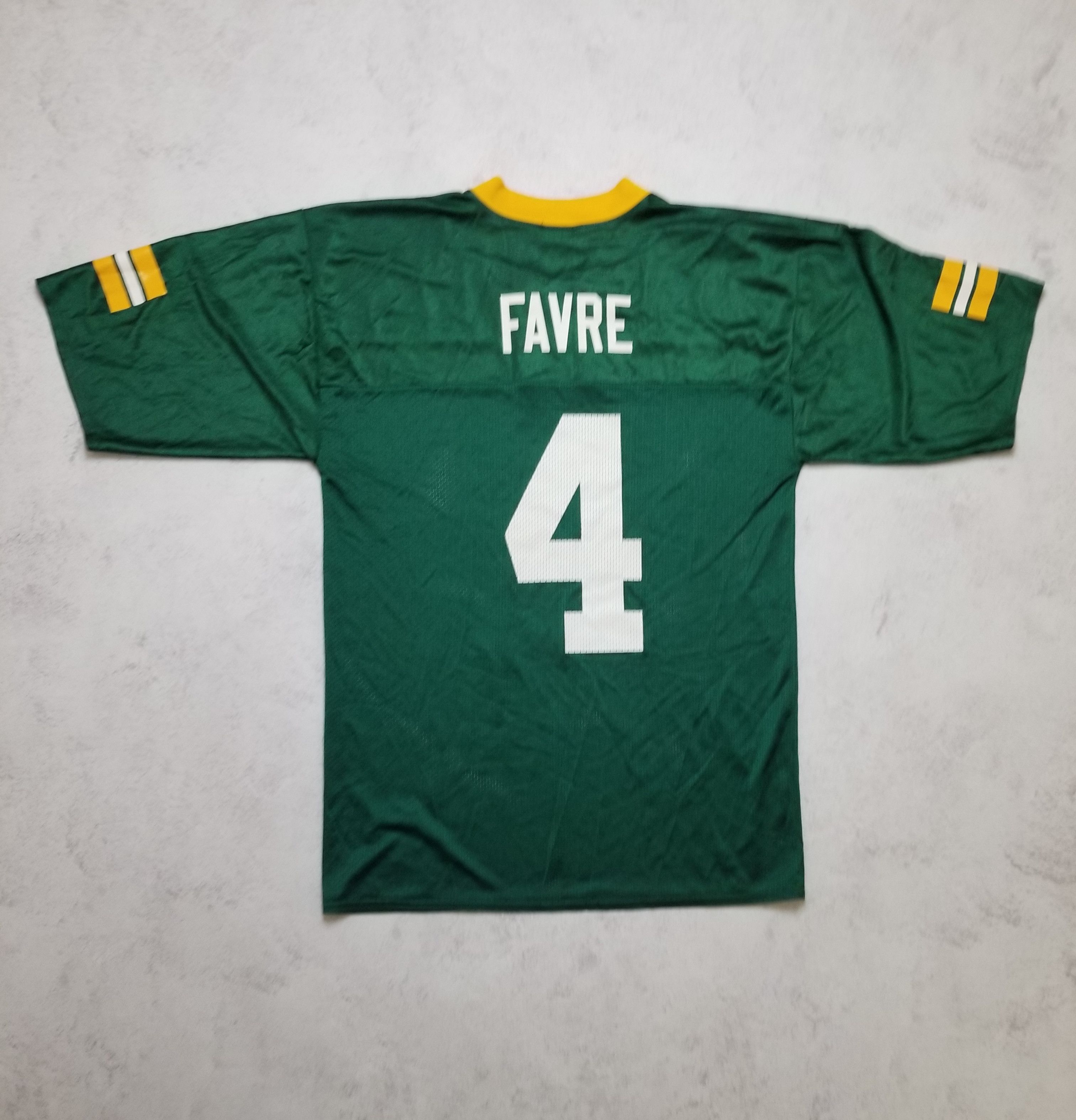 Reebok New Vintage Green Bay Packers Favre #4 Reebok NFL Jerse Size US M / EU 48-50 / 2 - 3 Thumbnail