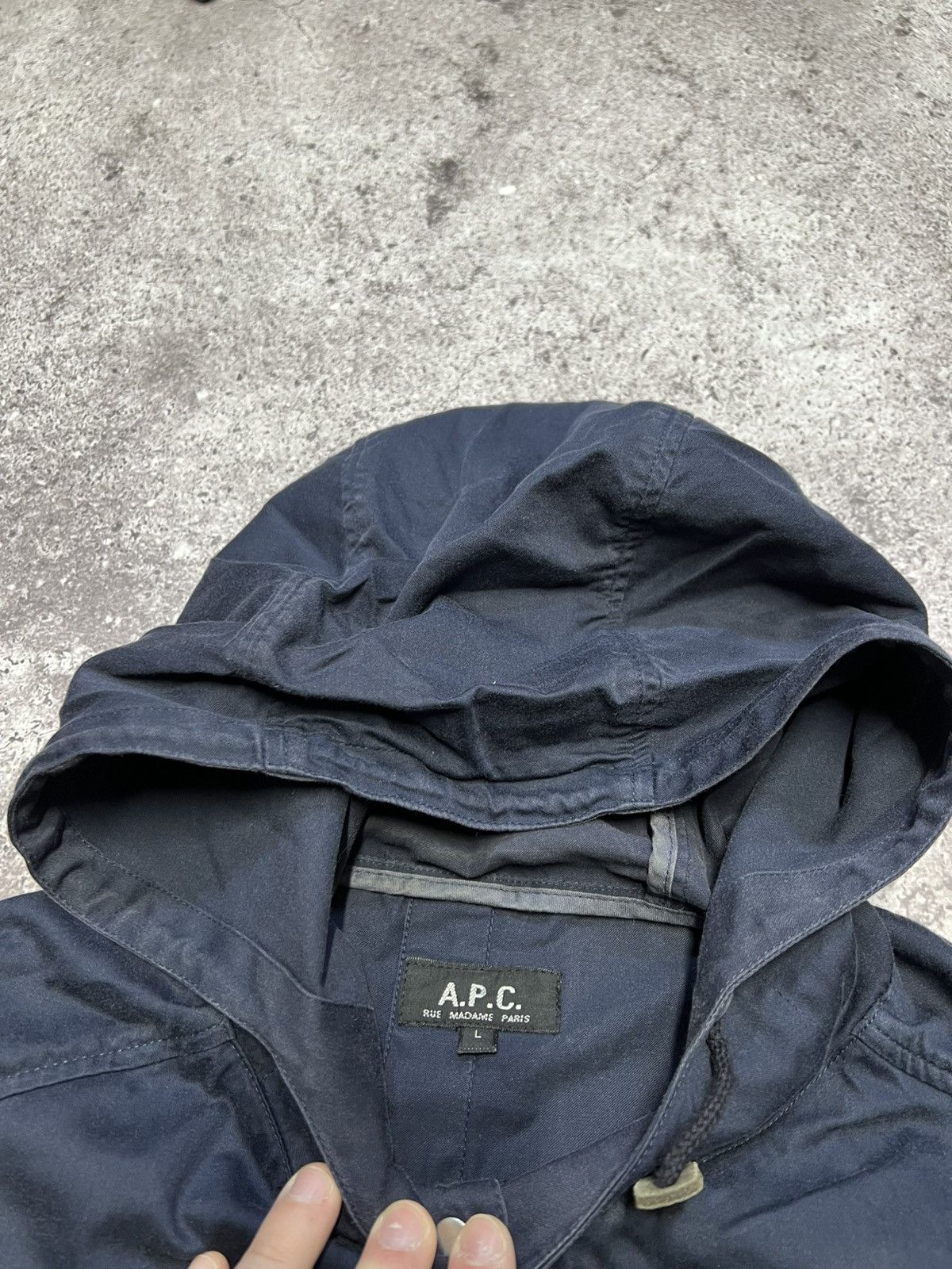 A.P.C. A.P.C. Vintage jacket hooded long trench parka archive Size US L / EU 52-54 / 3 - 5 Thumbnail