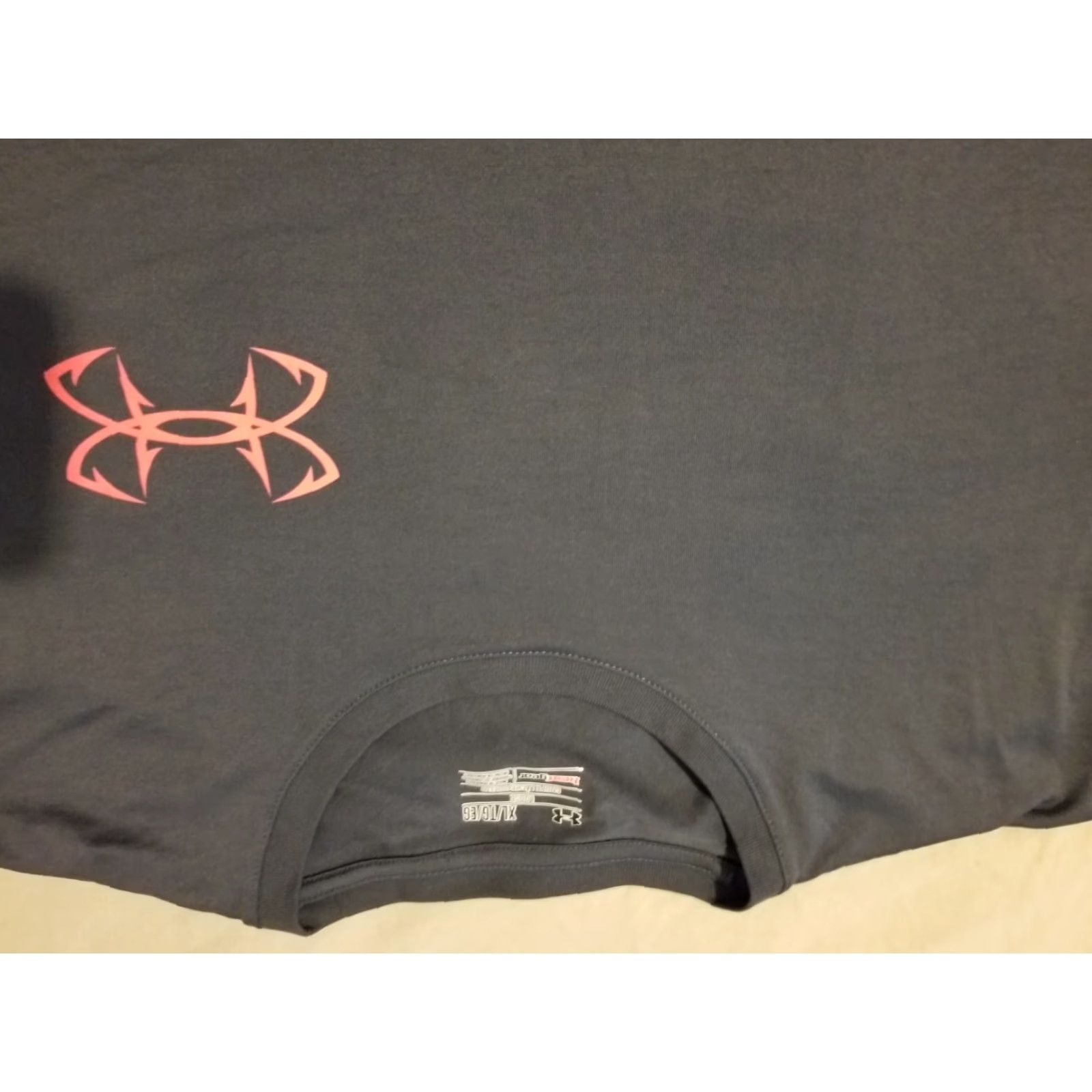 Under Armour Under Armour Shirt XL Gray Long Sleeve Athletic Fishing Mens Size US XL / EU 56 / 4 - 3 Thumbnail